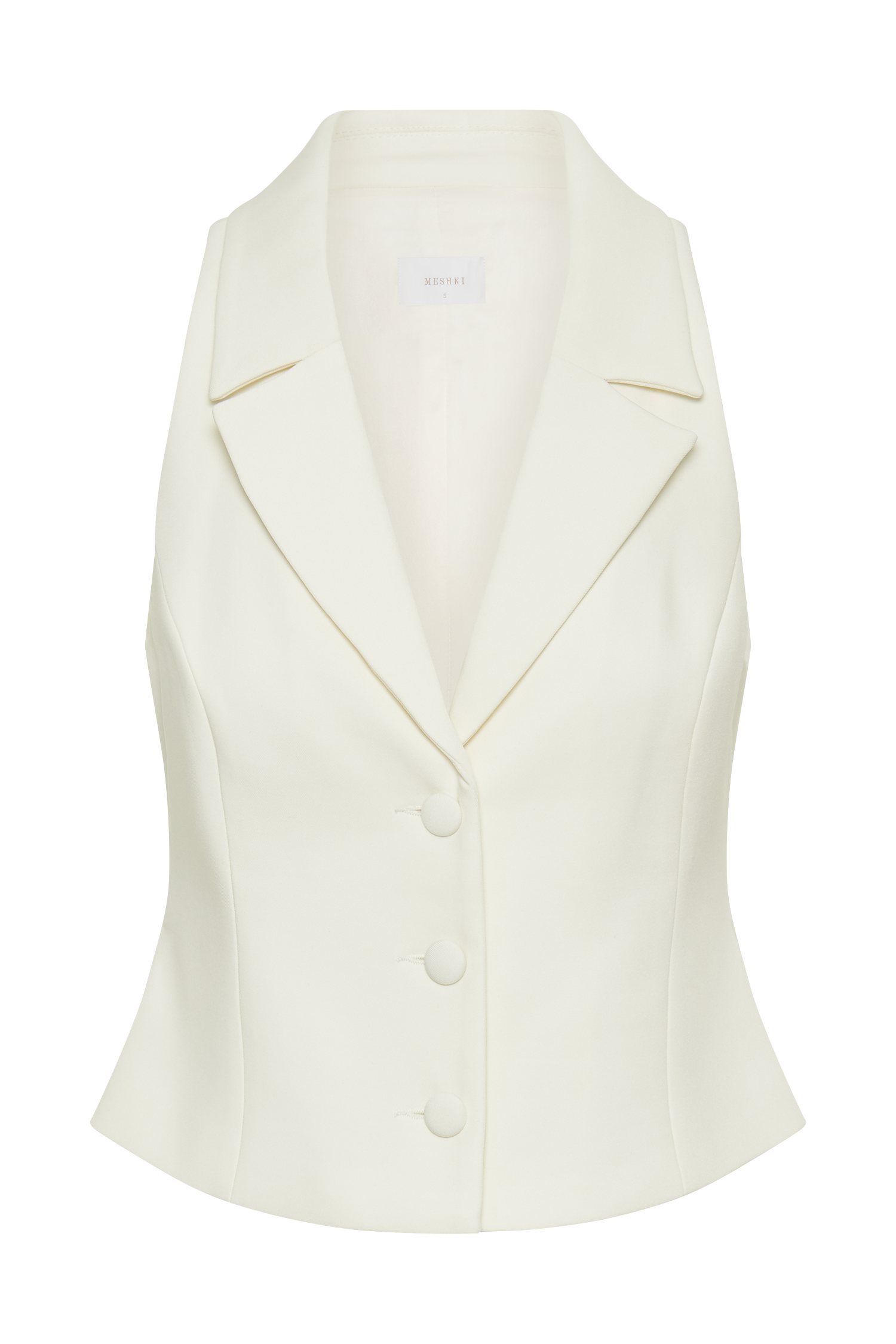 Mura Suiting Vest - Ivory #9