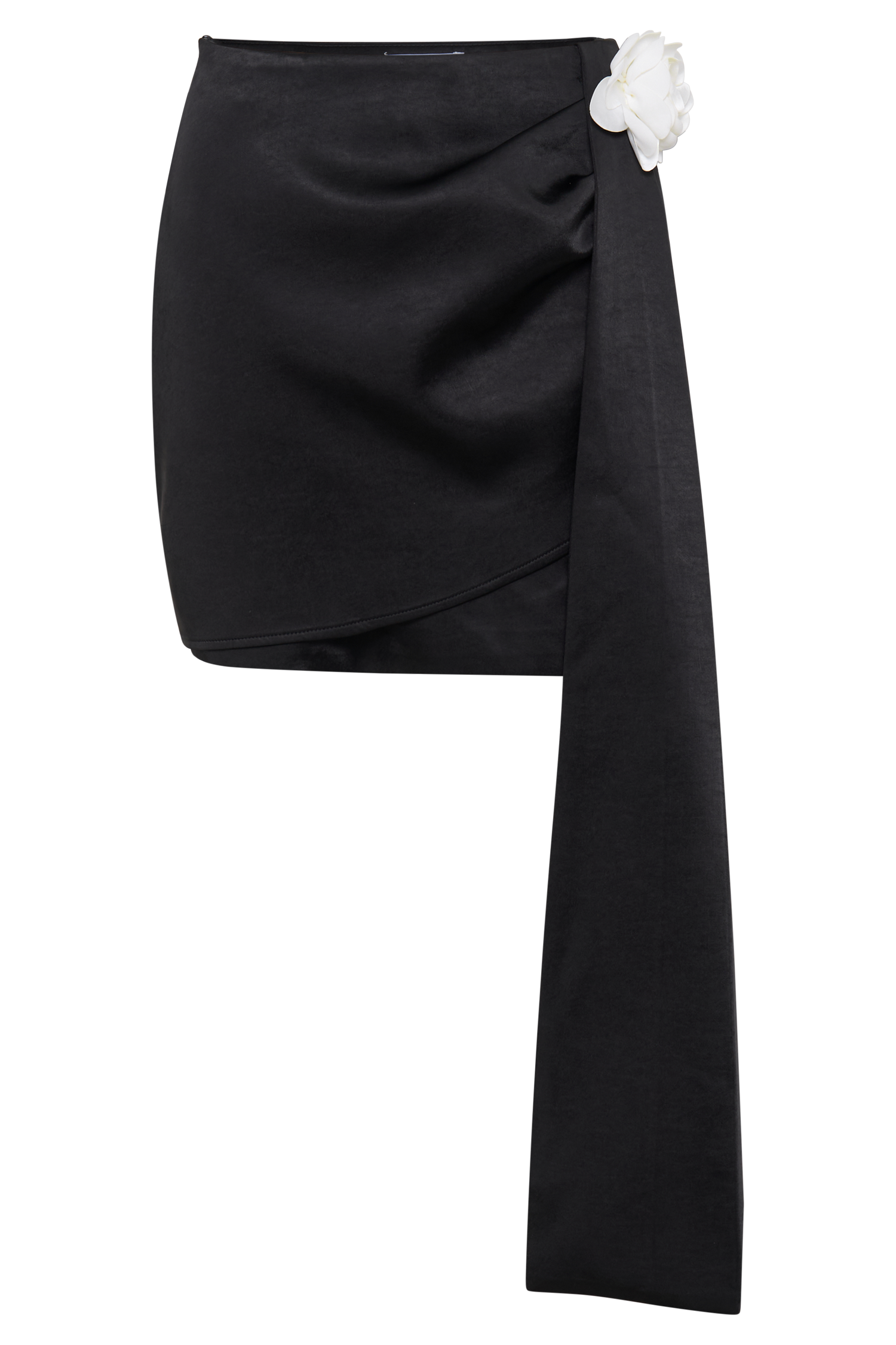 Margot Rose Mini Skirt - Black #9