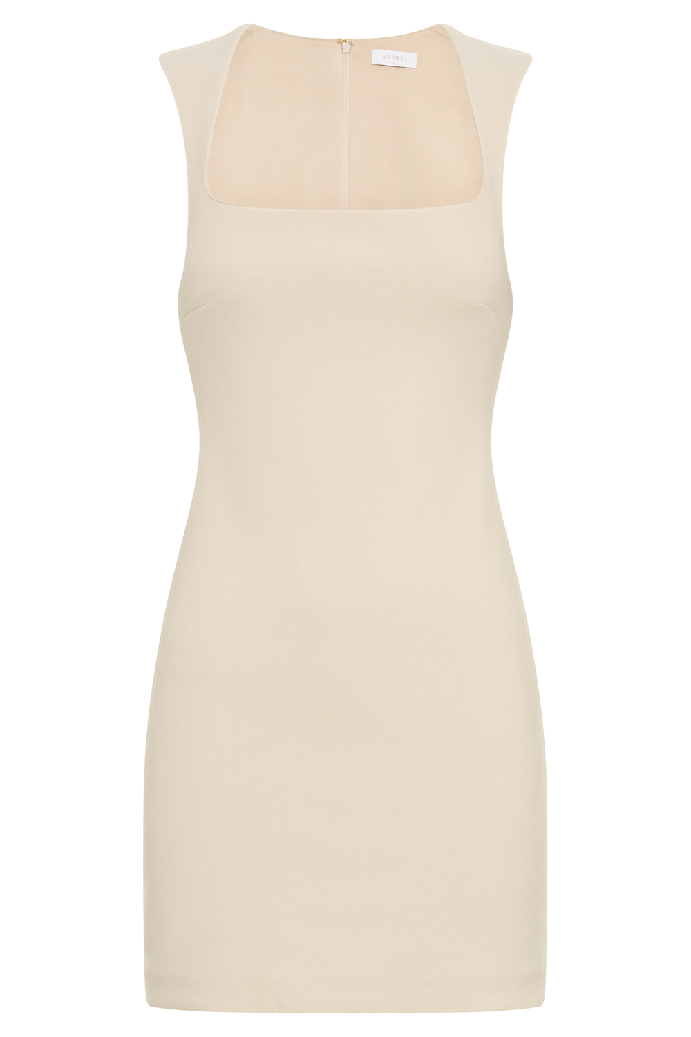 Frida Crepe Mini Dress - Ivory