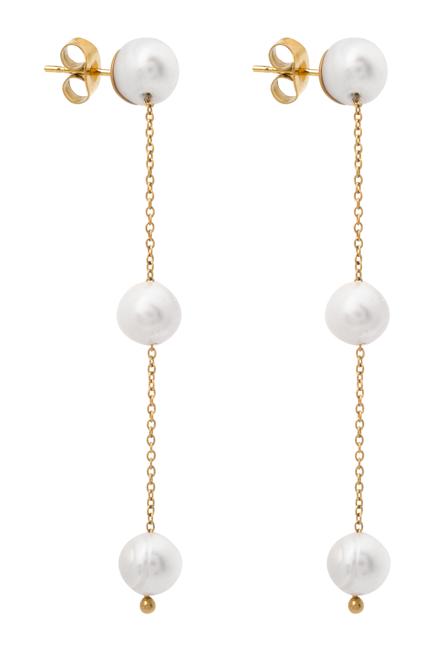 Bodhi Freshwater Pearl Drop Earrings - Pearl #5