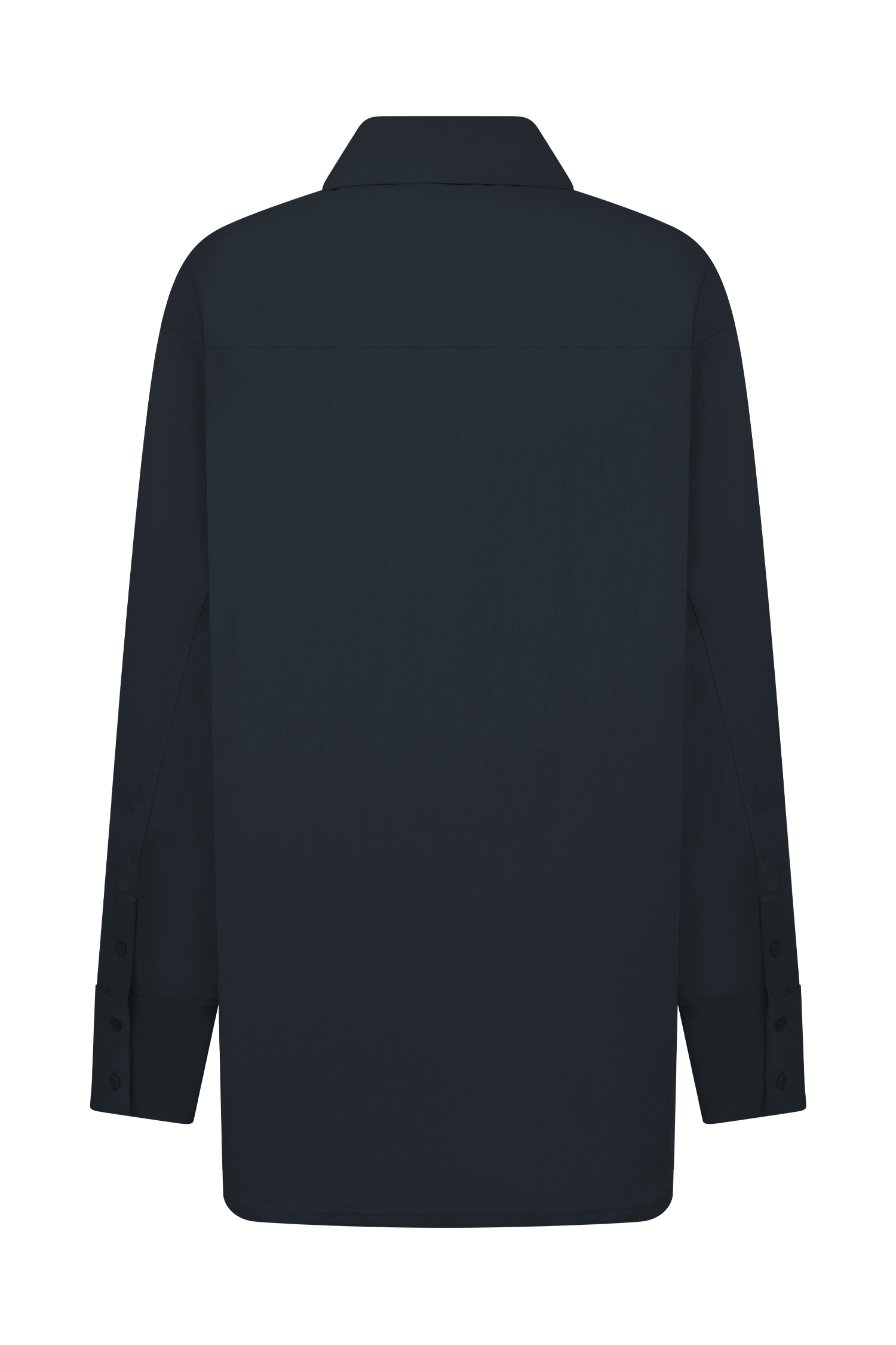 Campbell Cotton Oversized Shirt - Navy #9