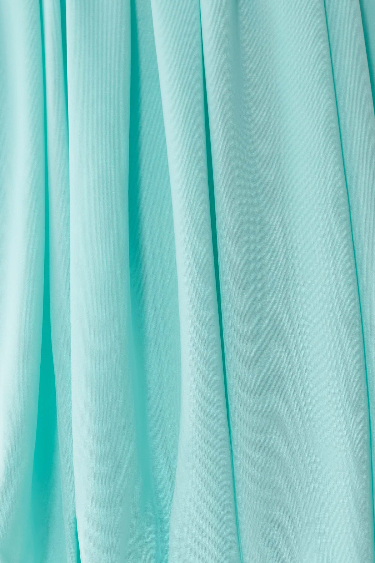 Safiya Strapless Gathered Bubble Mini Dress - Aqua Blue