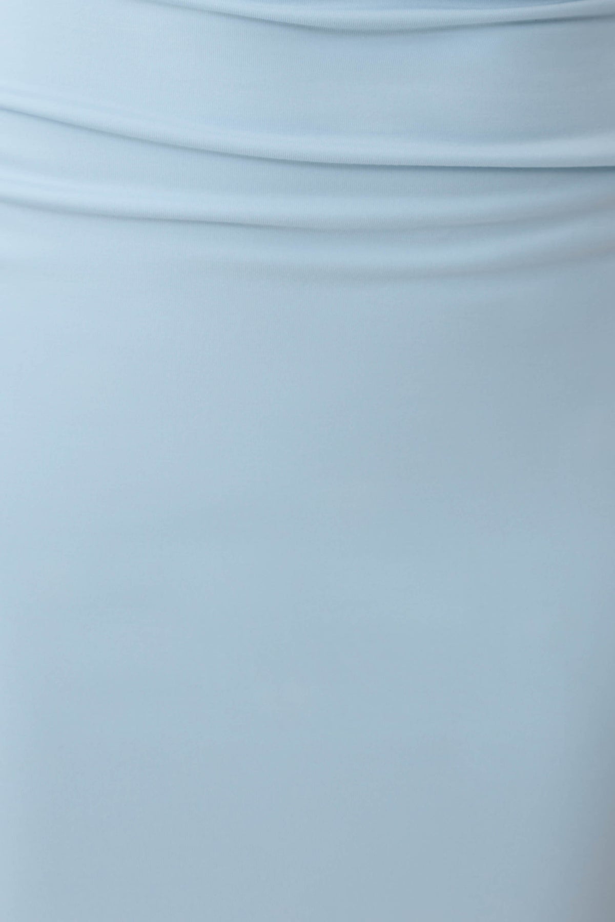 Noelle Longsleeve Roll Neck Midi Dress - Pale Blue