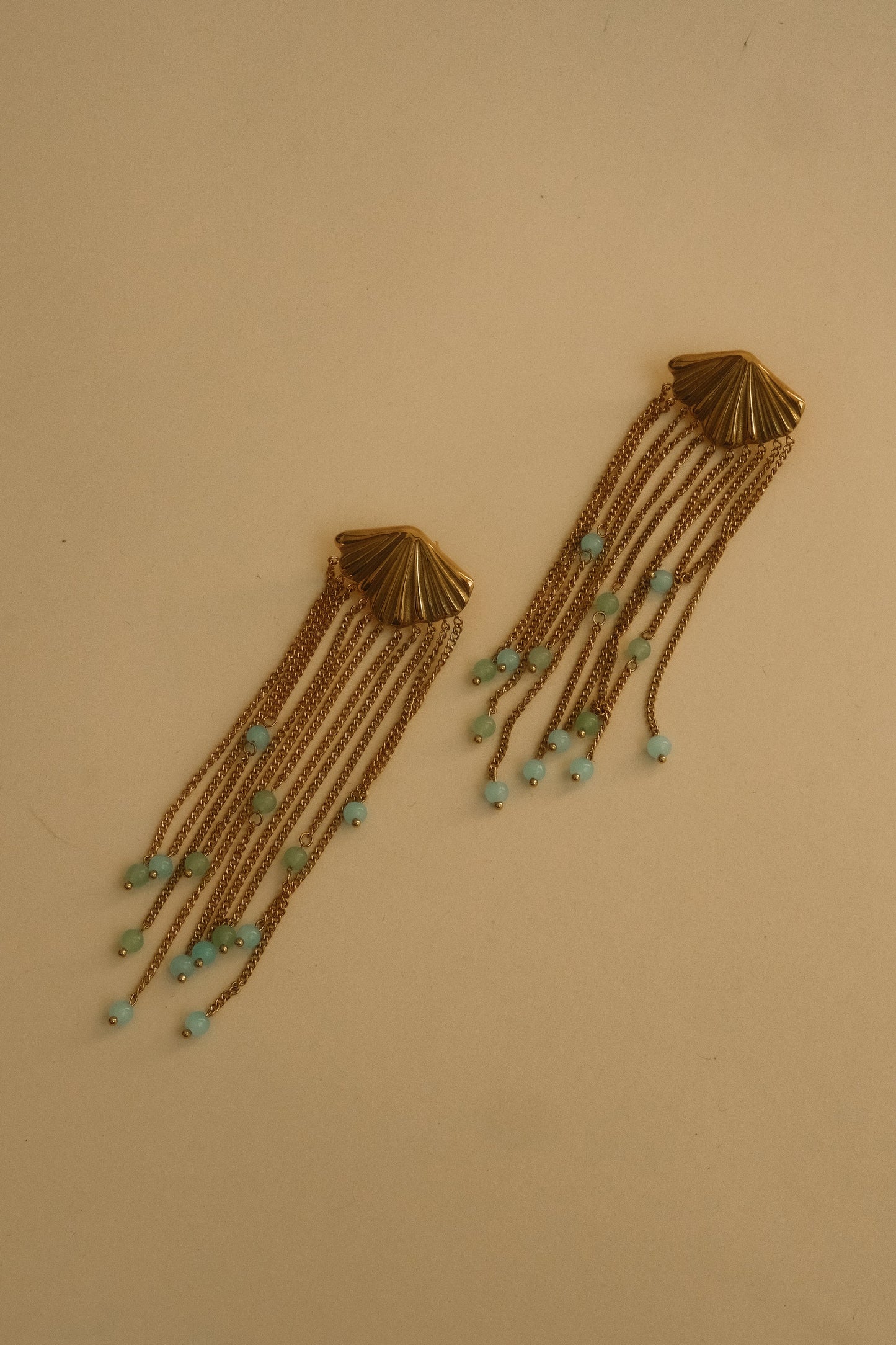 Maia Chandelier Earrings - Gold