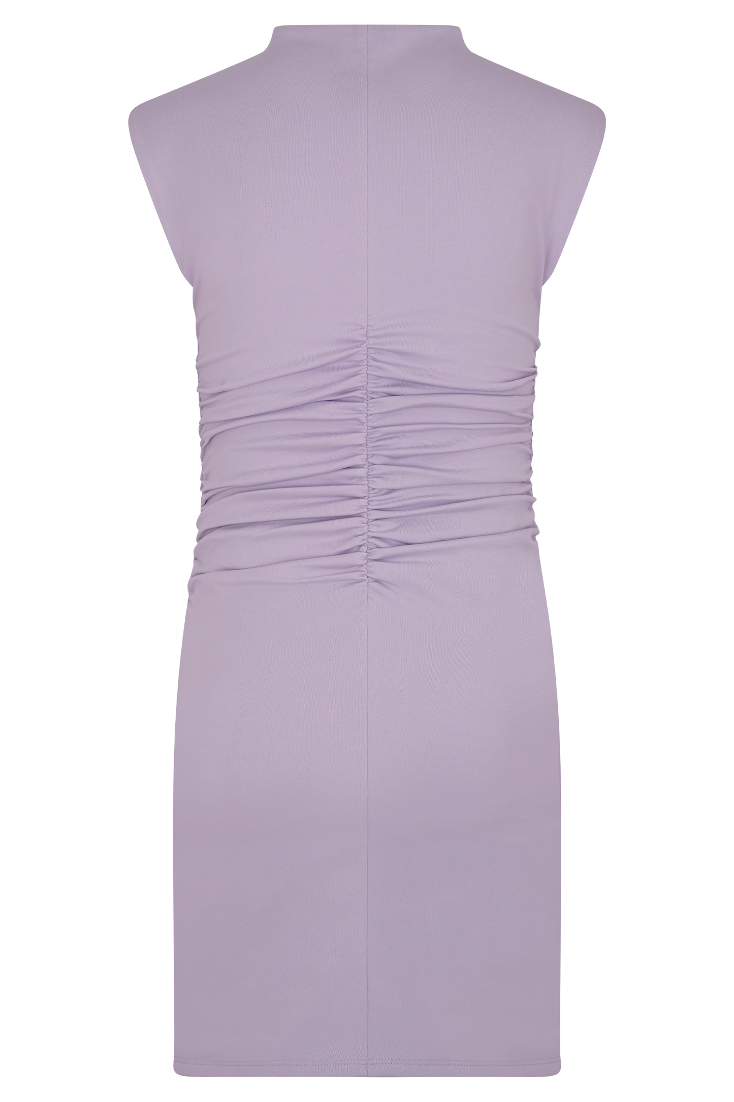 Elliot High Neck Sleeveless Mini Dress - Lilac