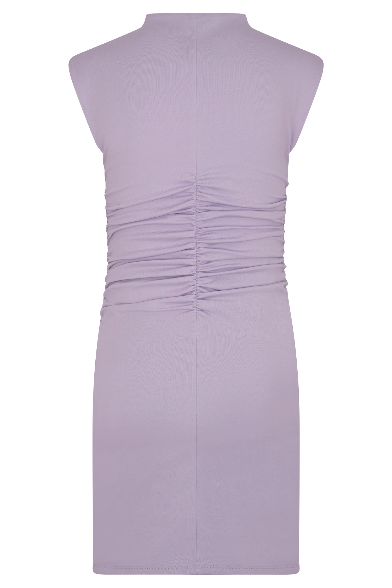 Elliot High Neck Sleeveless Mini Dress - Lilac #6