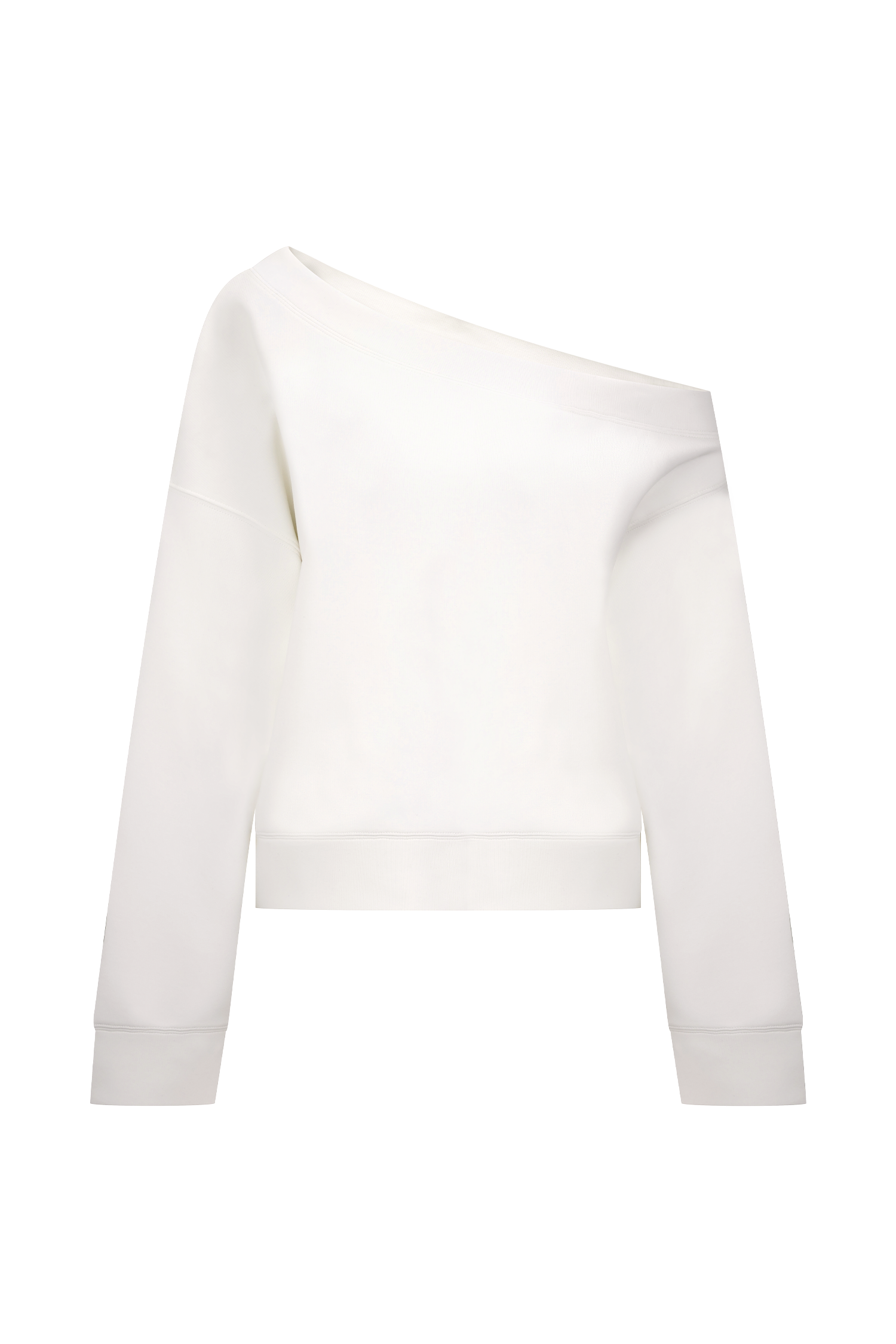 Aiden Slouchy Crew Jumper - Ivory #7