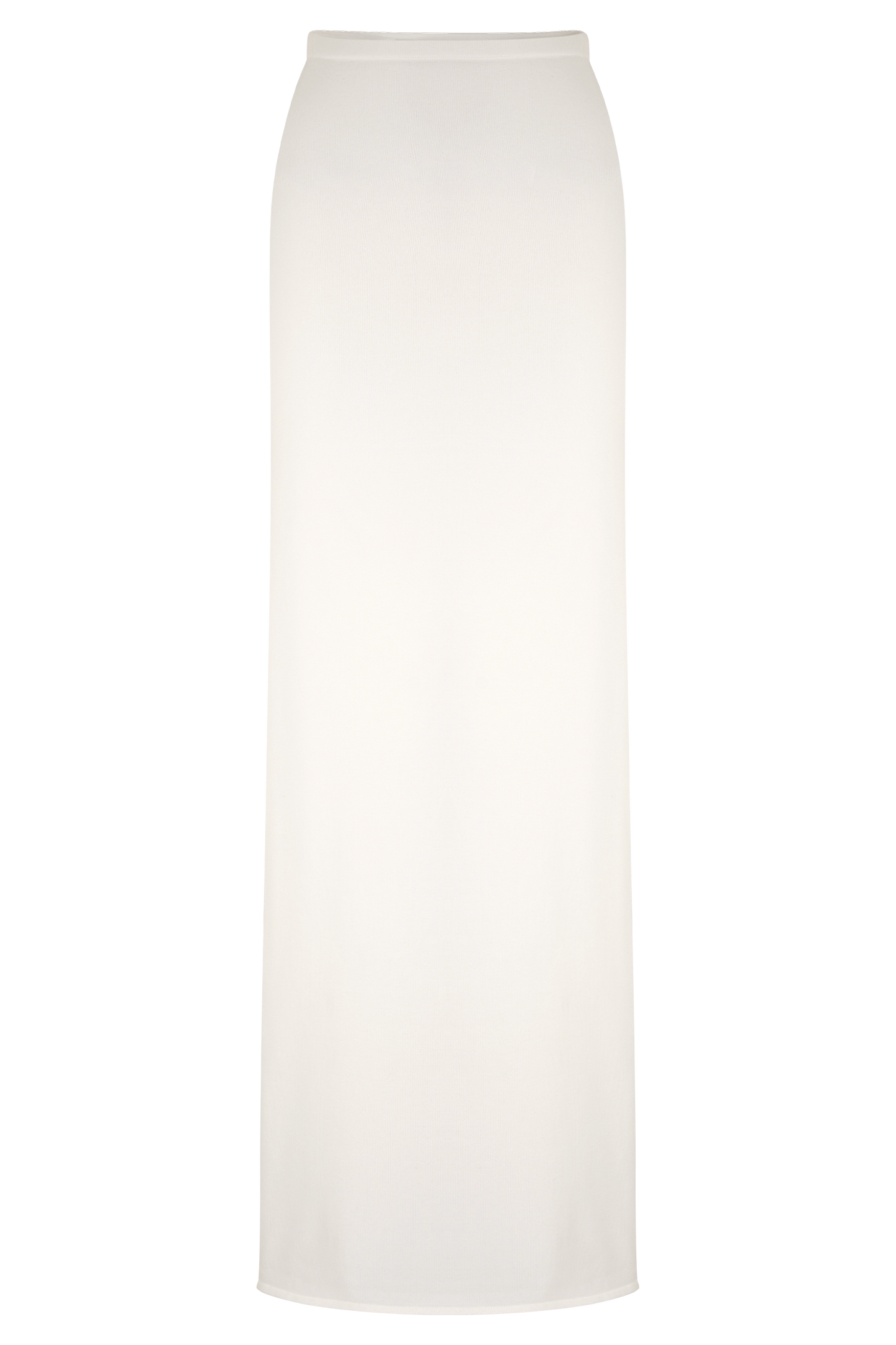 Alejandra Knit Maxi Skirt - White
