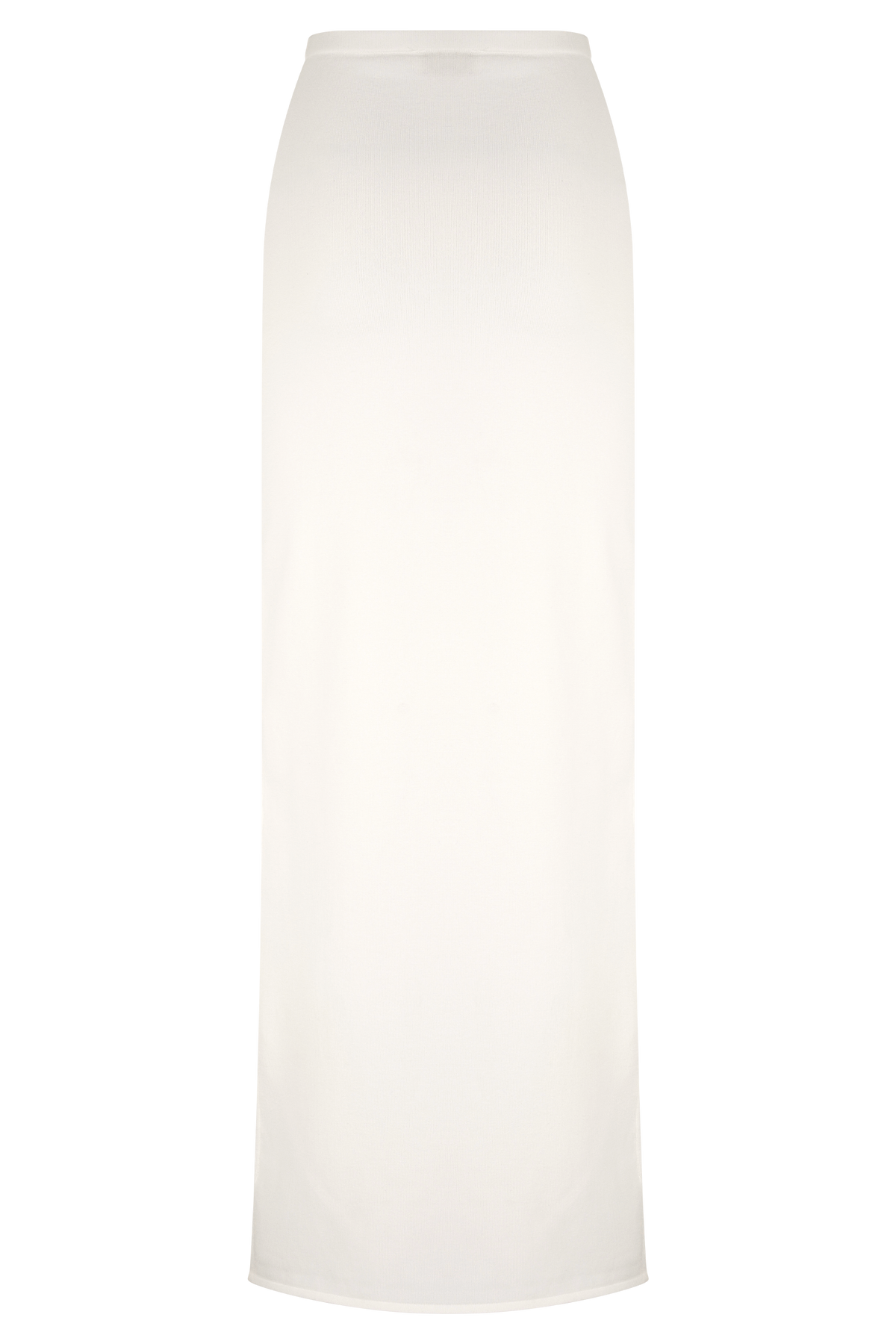 Alejandra Knit Maxi Skirt - White