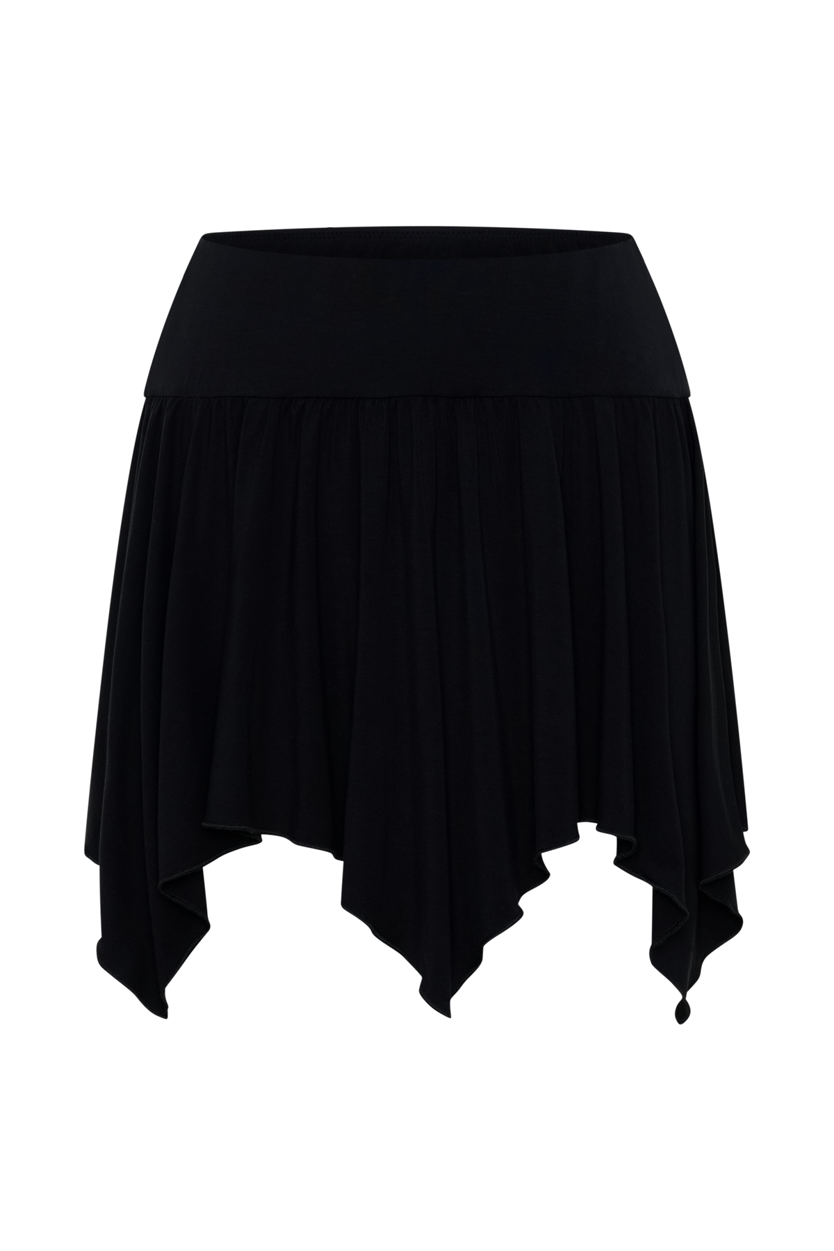 Ambrose Hankie Mini Skirt - Black