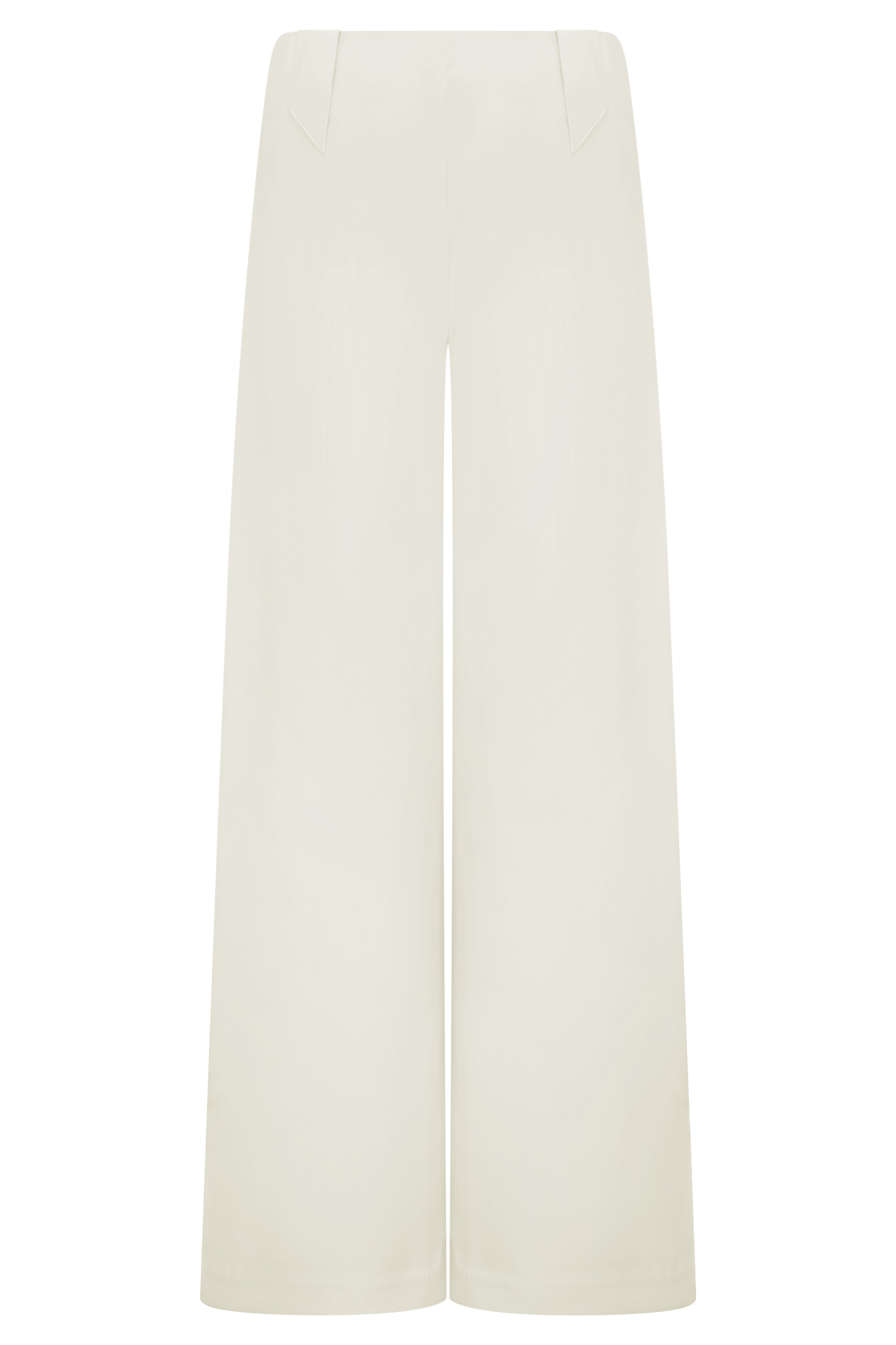 Arlo Wide Leg Suiting Trouser - Ivory