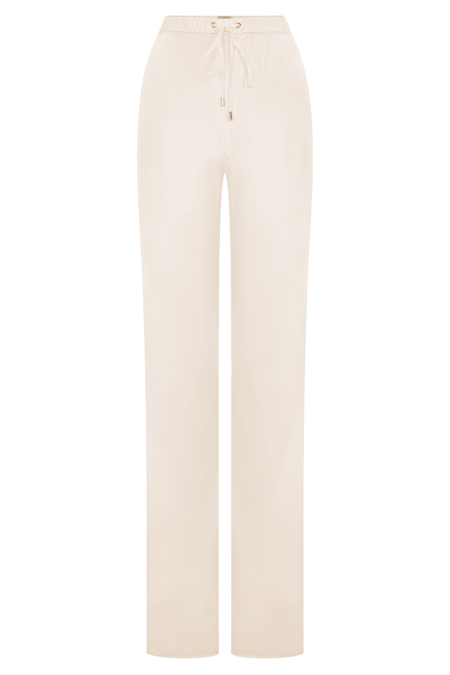 Bianca Satin Pants - Ivory