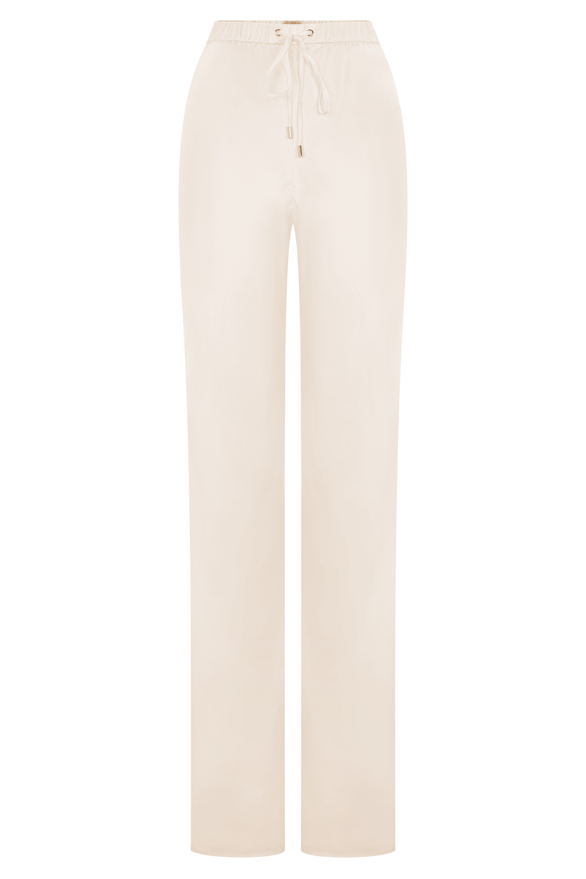Bianca Satin Pants - Ivory