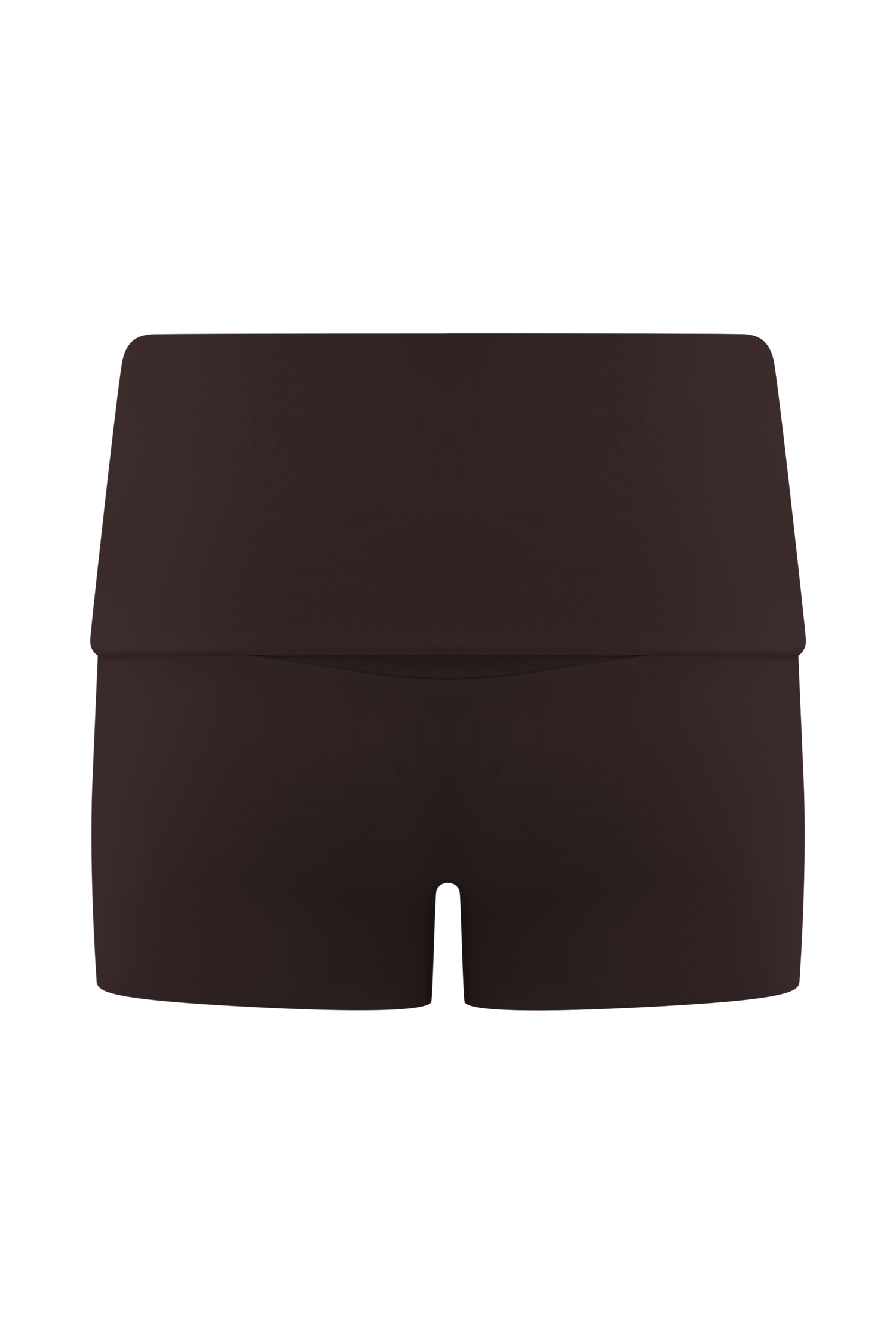 Birdie Fold Over Shorts - Chocolate #10