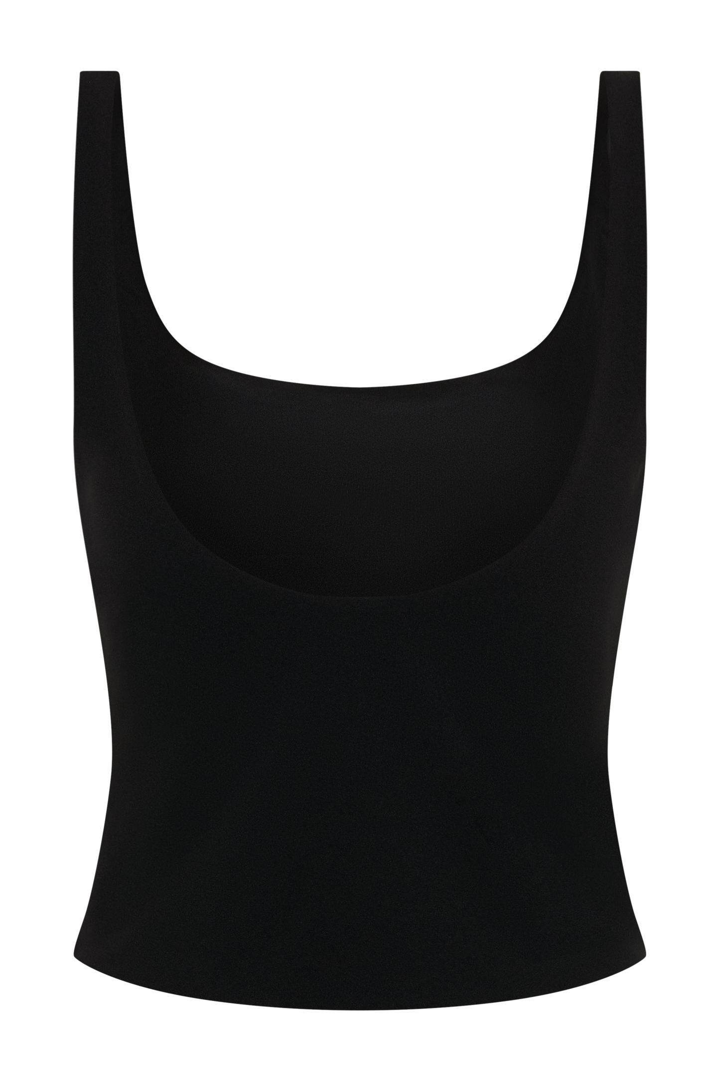 Blanca Stretch Crepe Cami Top - Black