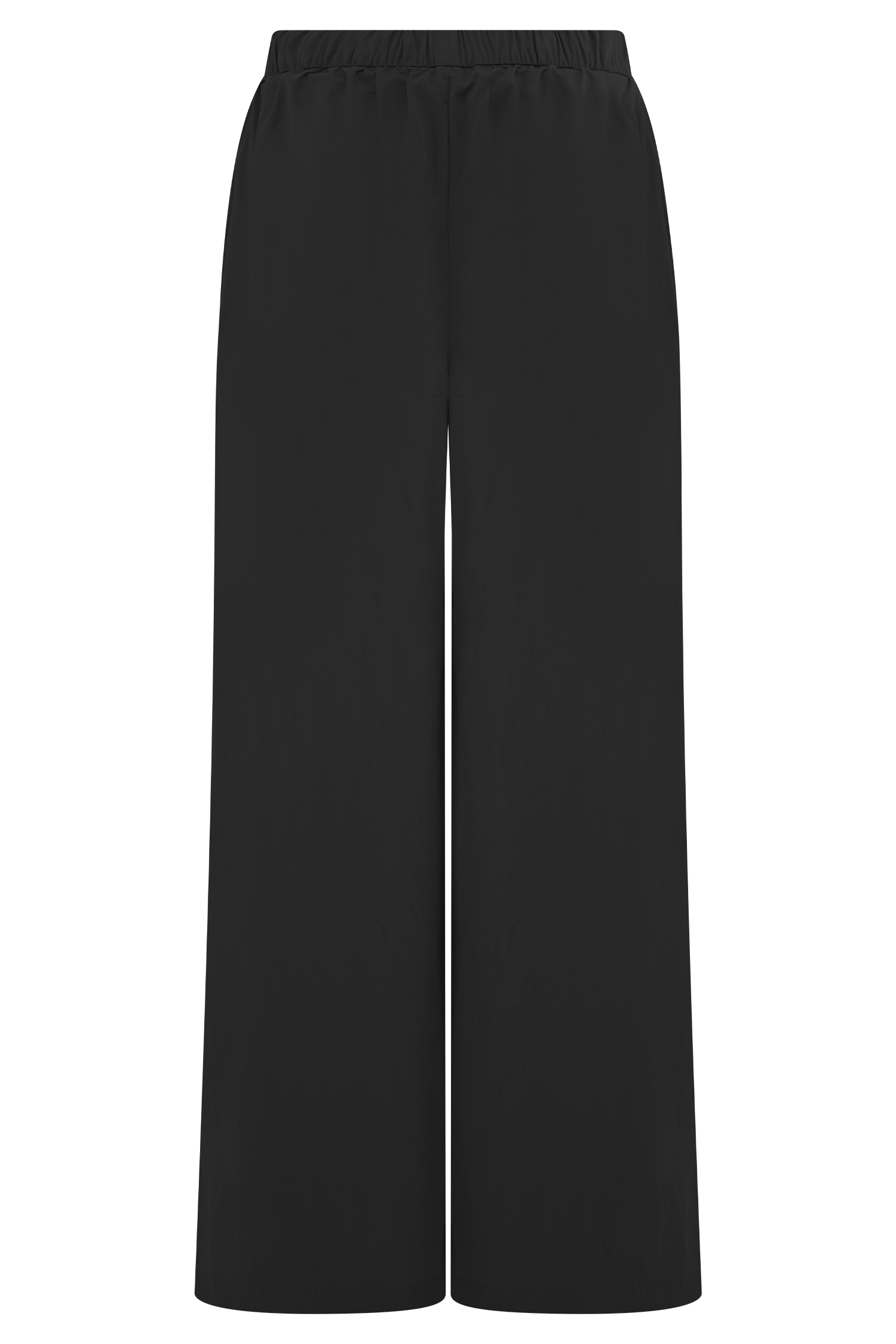 Campbell Cotton Wide Leg Pants - Black #8