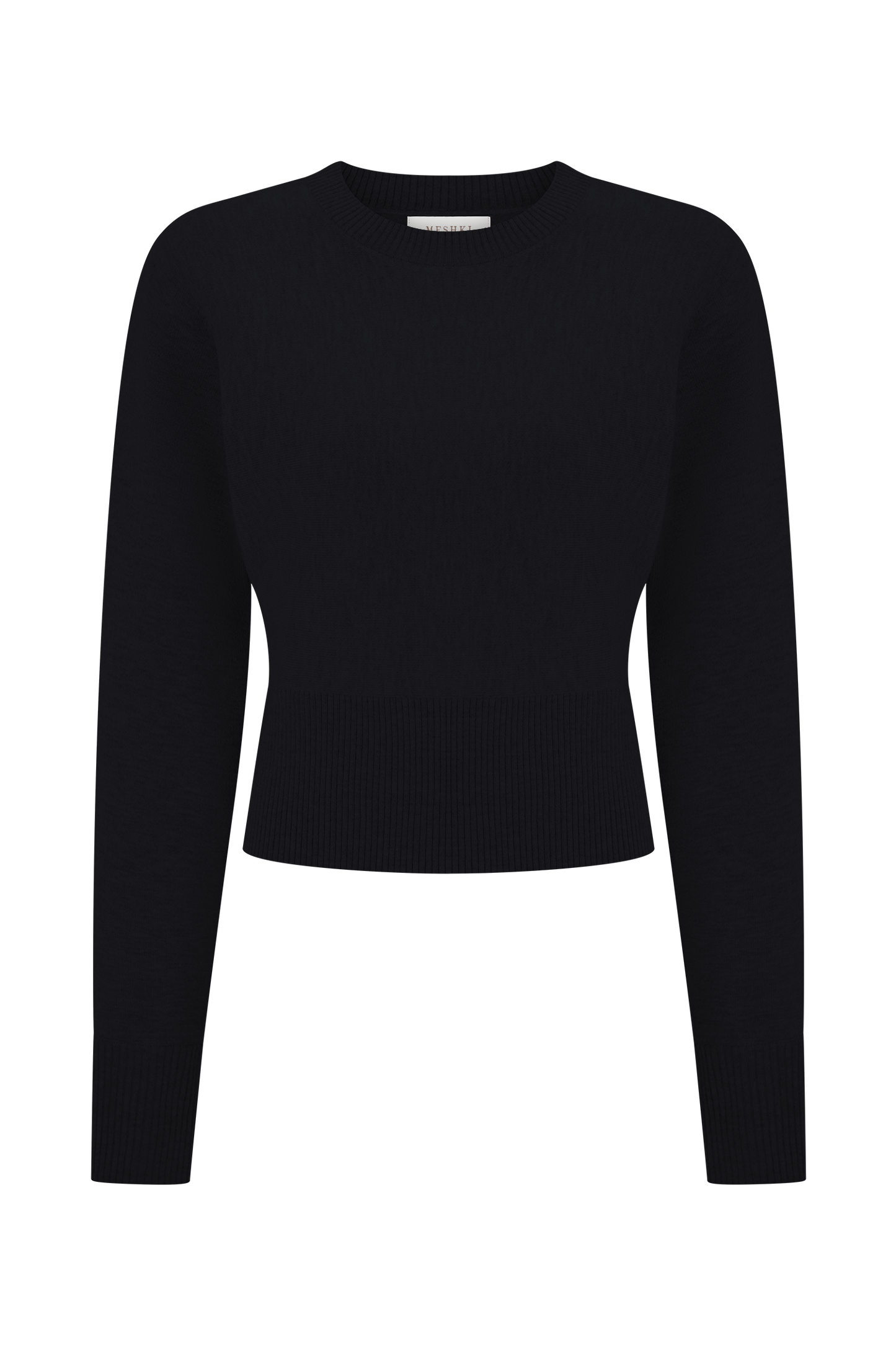 Ciaralee Cinched Waist Jumper - Black