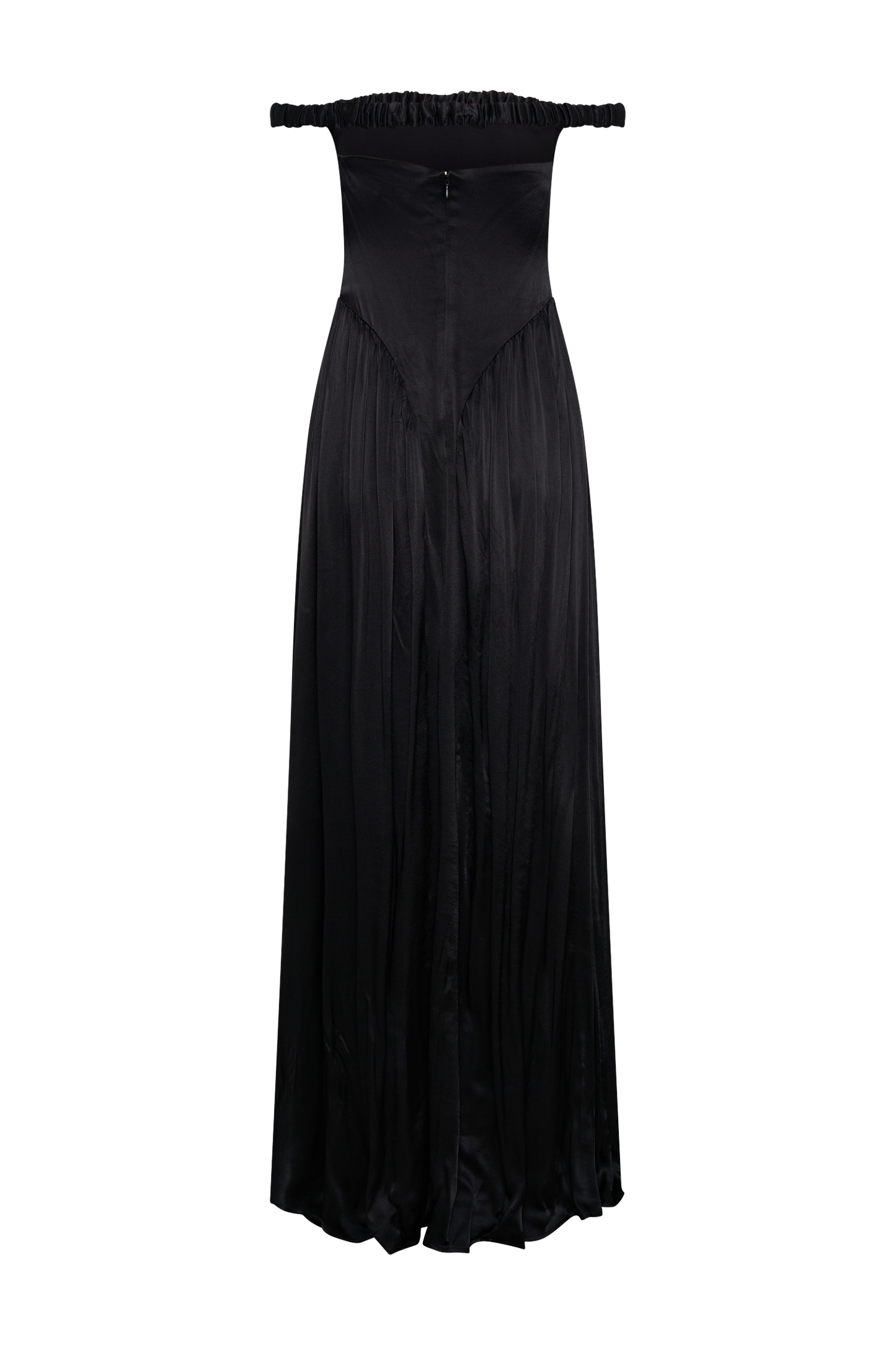 Coco Dropped Waist Maxi Dress - Black