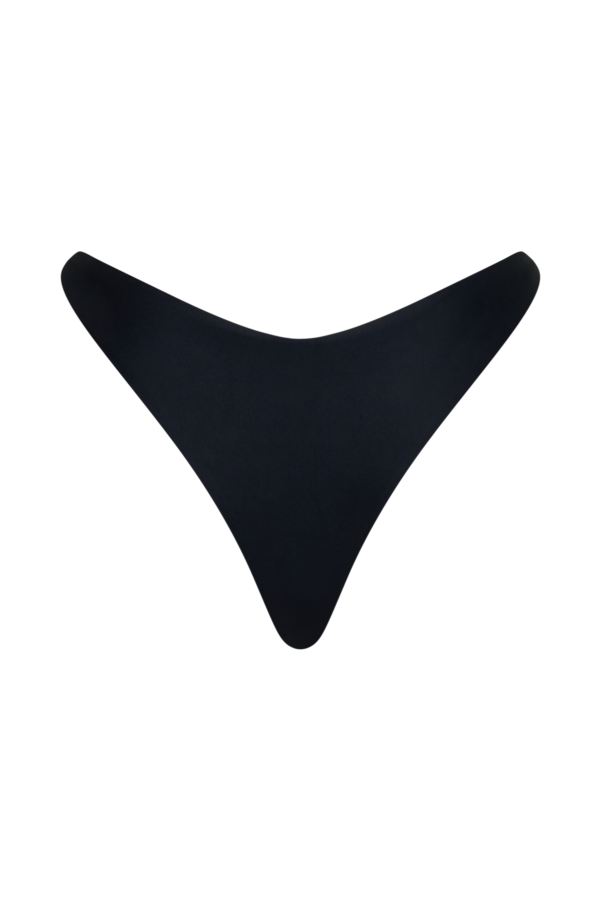 Coralia High Side Thong Bikini Bottom - Black
