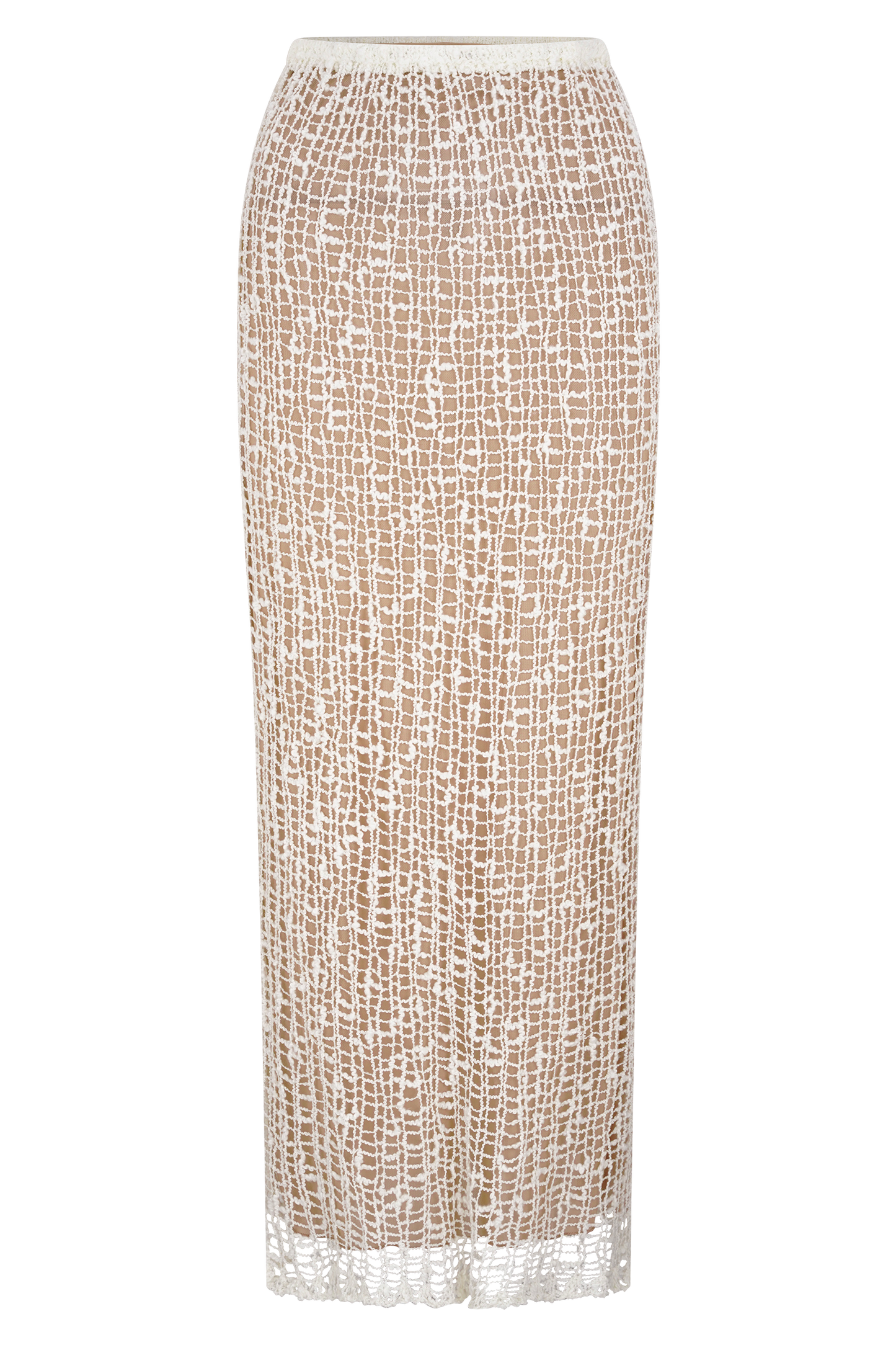 Cordelia Knit Maxi Skirt - Ivory