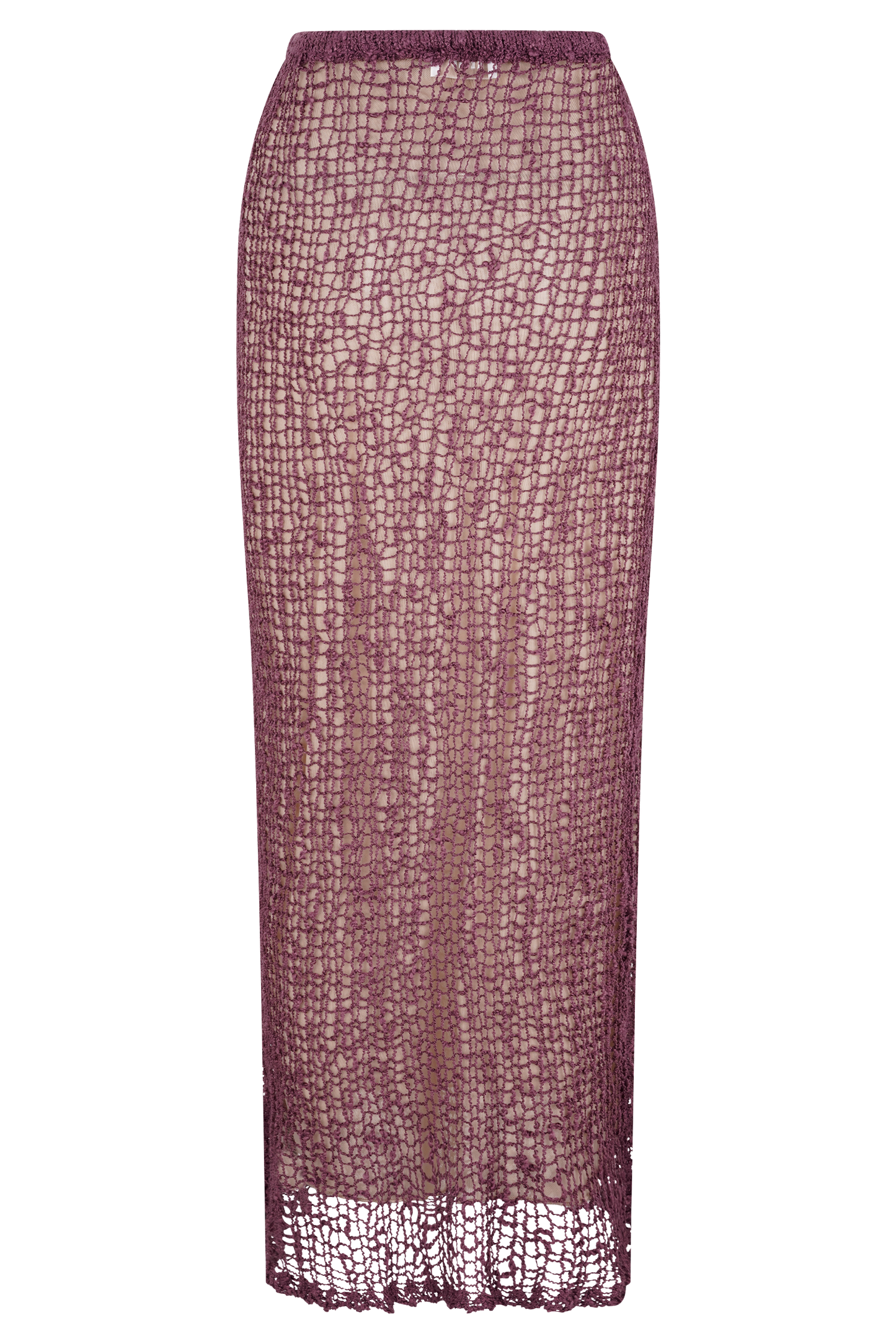 Cordelia Knit Maxi Skirt - Mauve