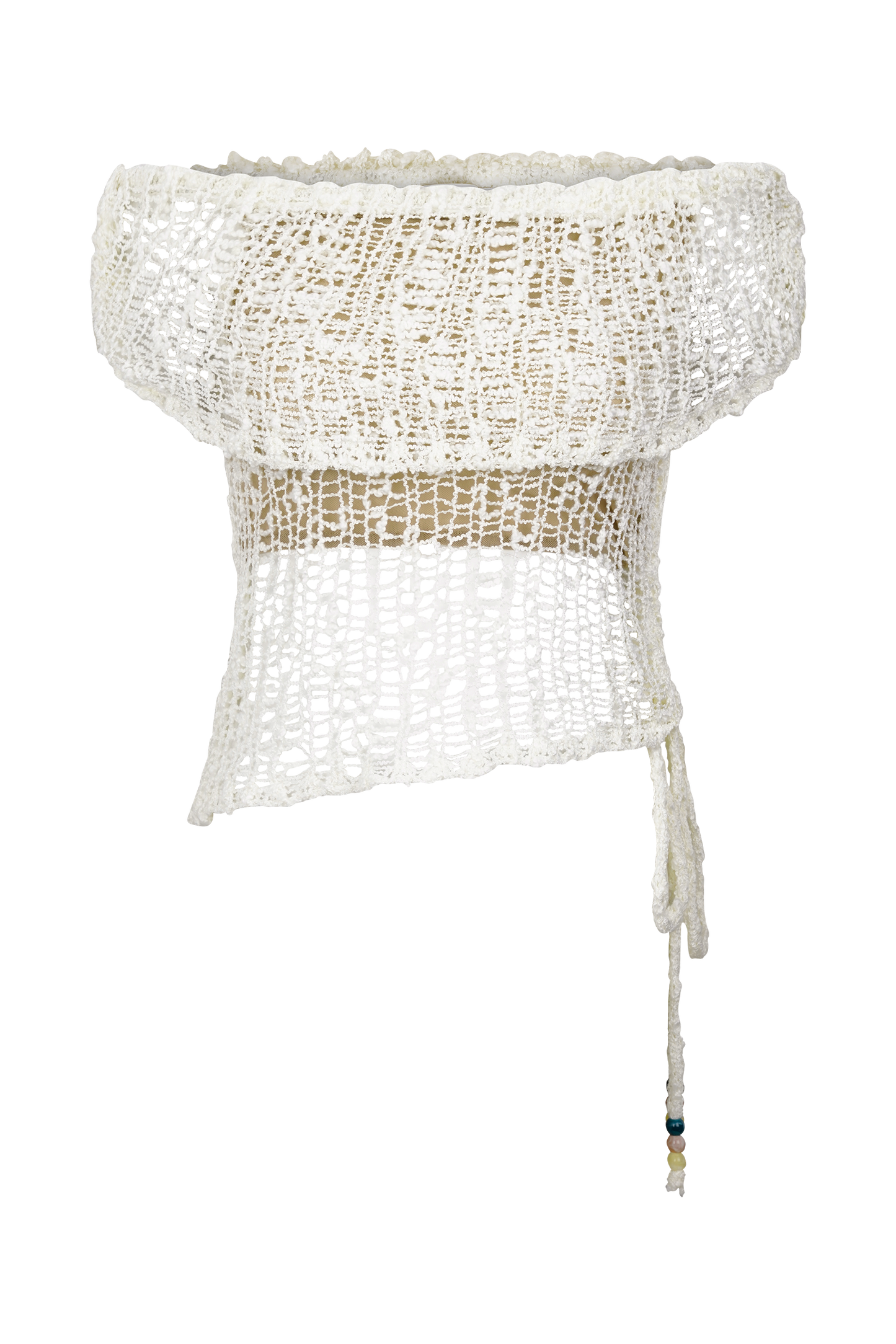 Cordelia Off Shoulder Knit Top - Ivory