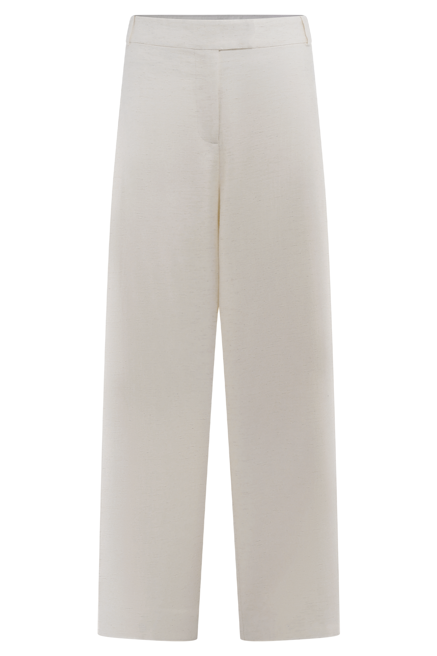 Cyrene Linen Wide Leg Pants - Oat Marle