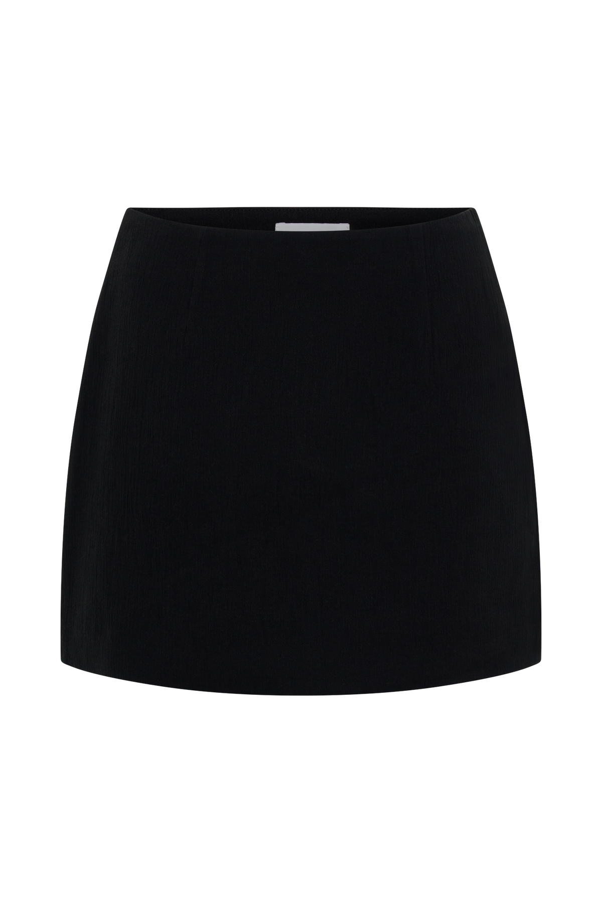 Dayana Cotton Mini Skirt - Black