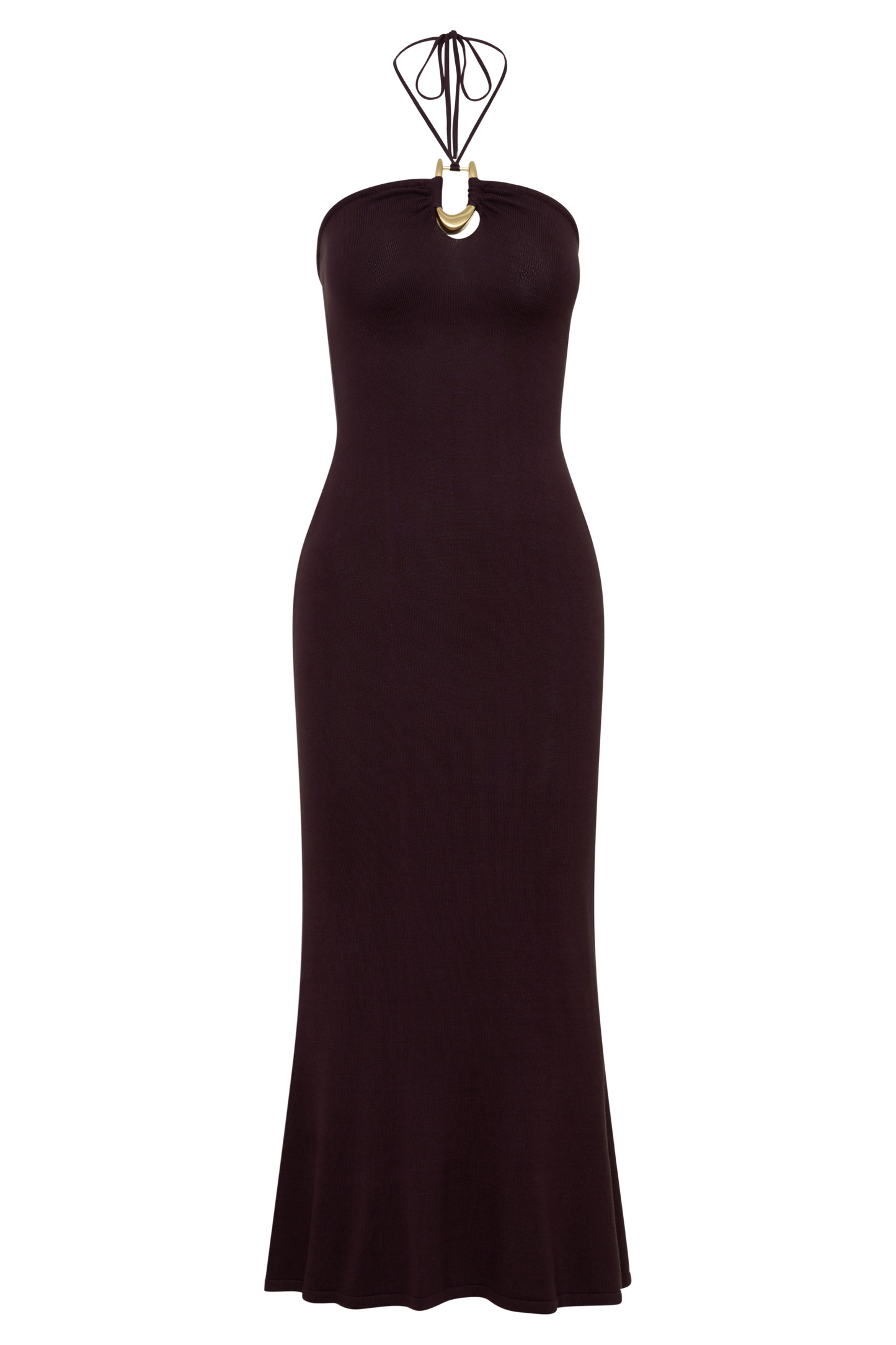 Dimitri Knit Midi Dress - Chocolate