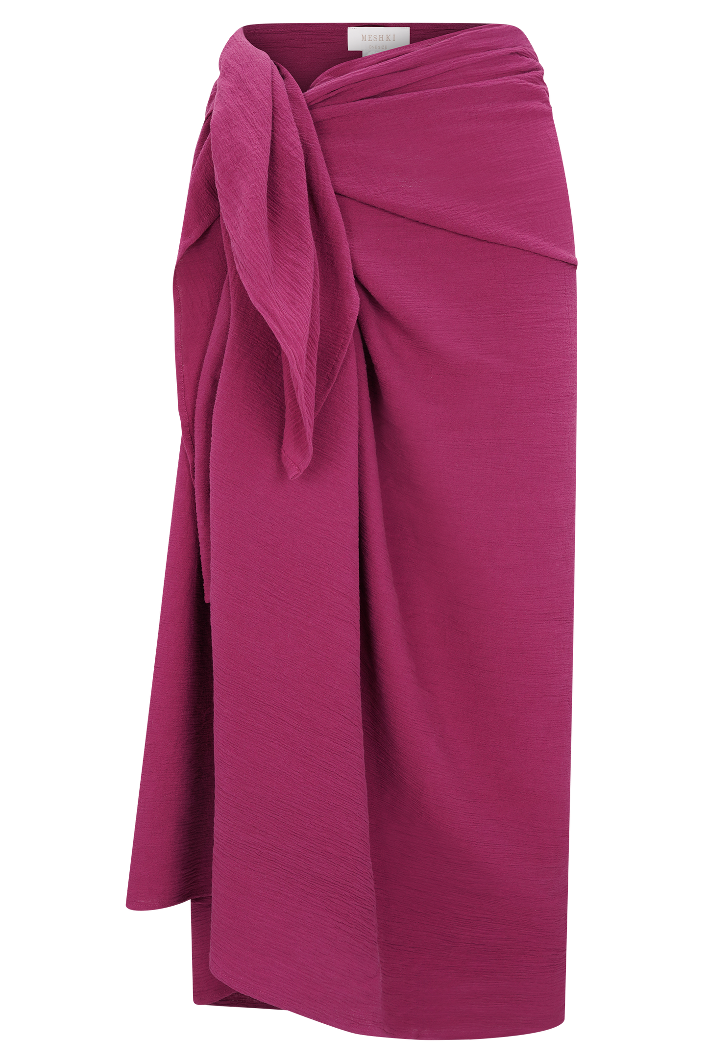 Evie Cotton Sarong - Wine