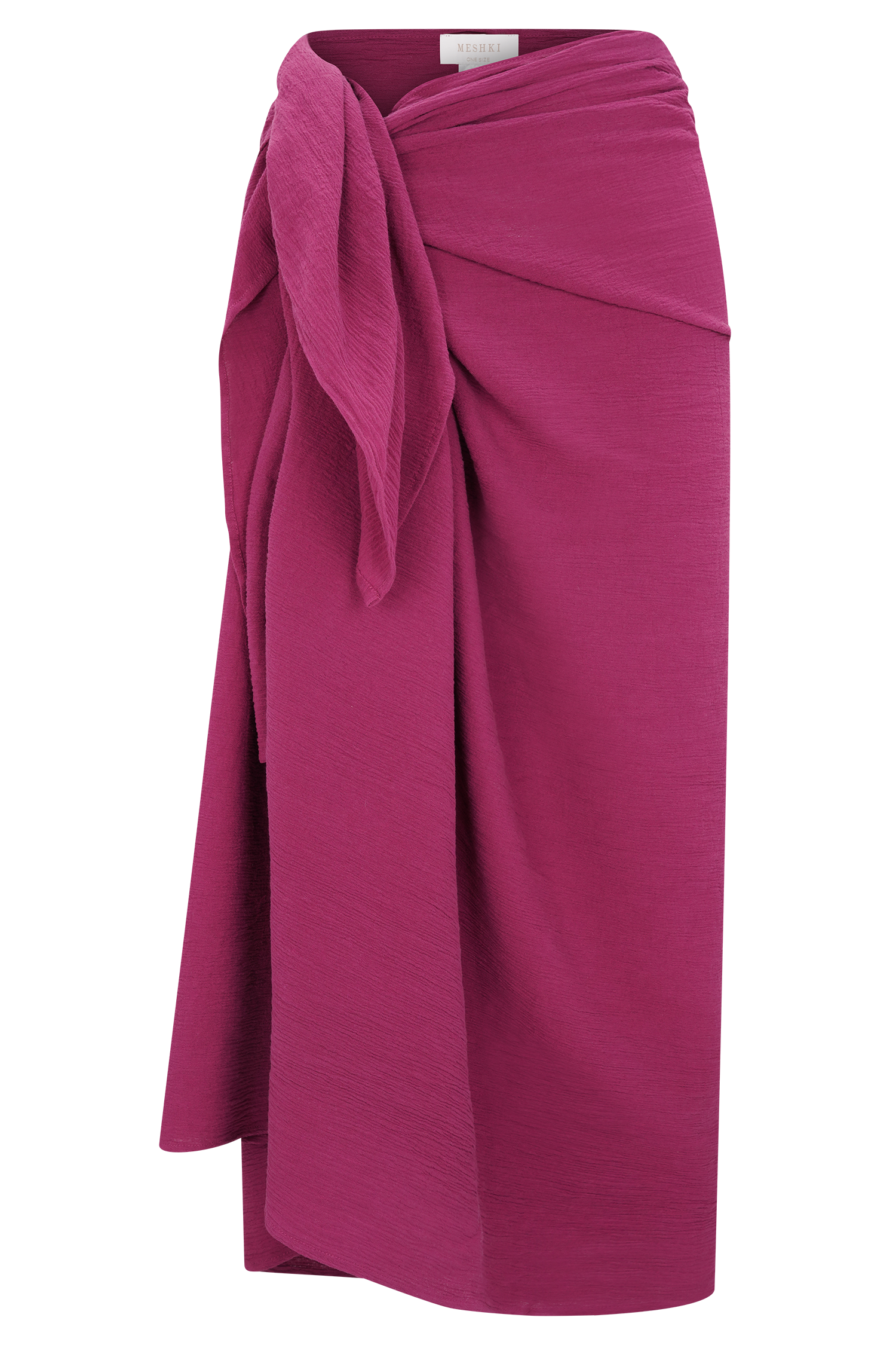 Evie Cotton Sarong - Wine #7