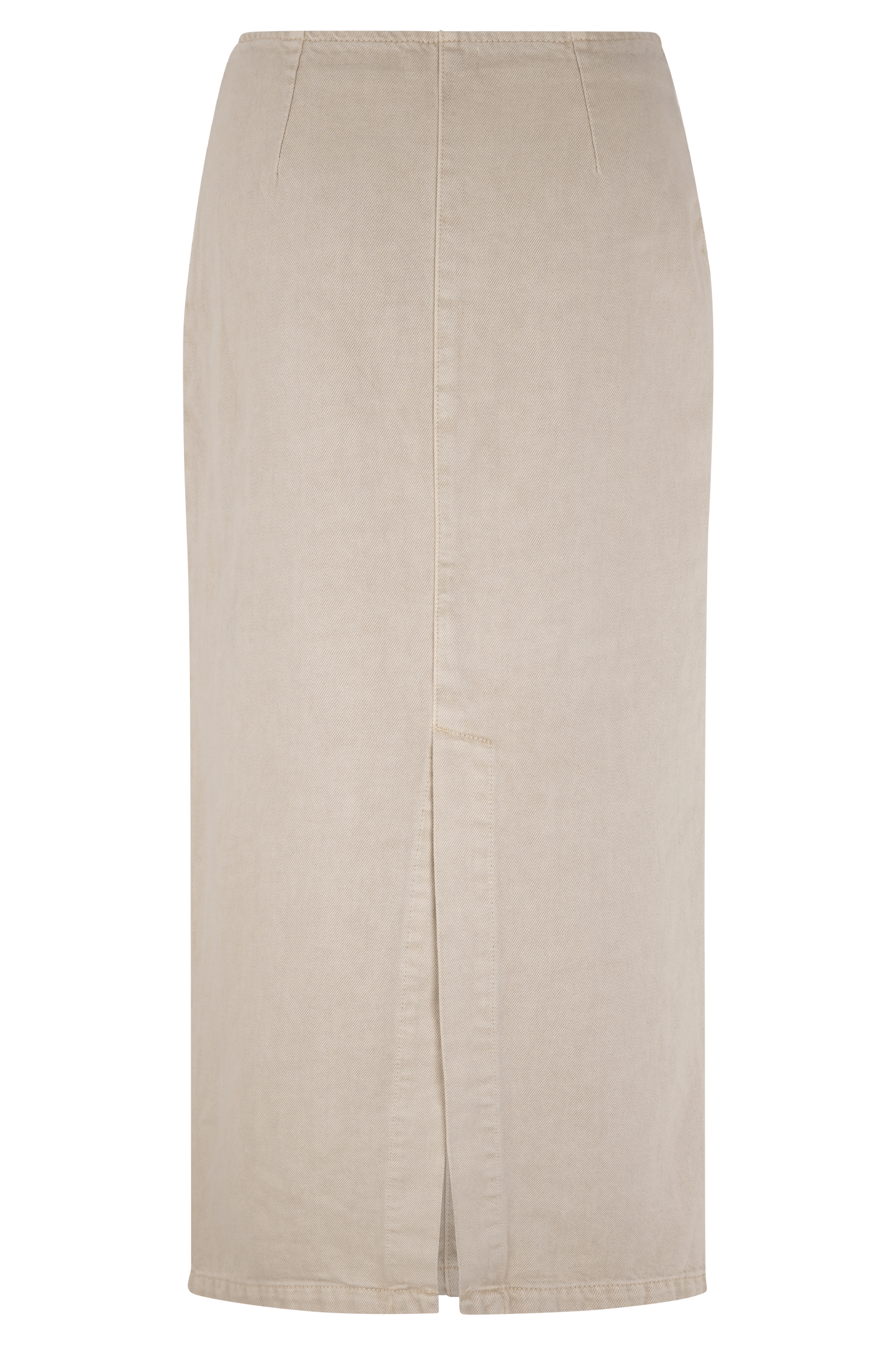 Fallon Denim Midi Skirt - Stone Wash #6