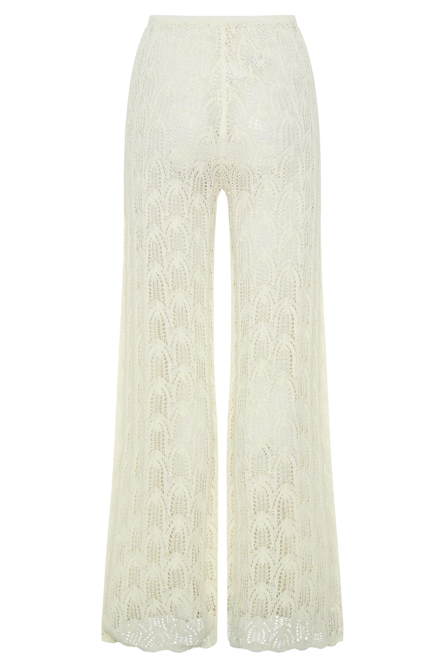 Glinda Crochet Pants - Ivory