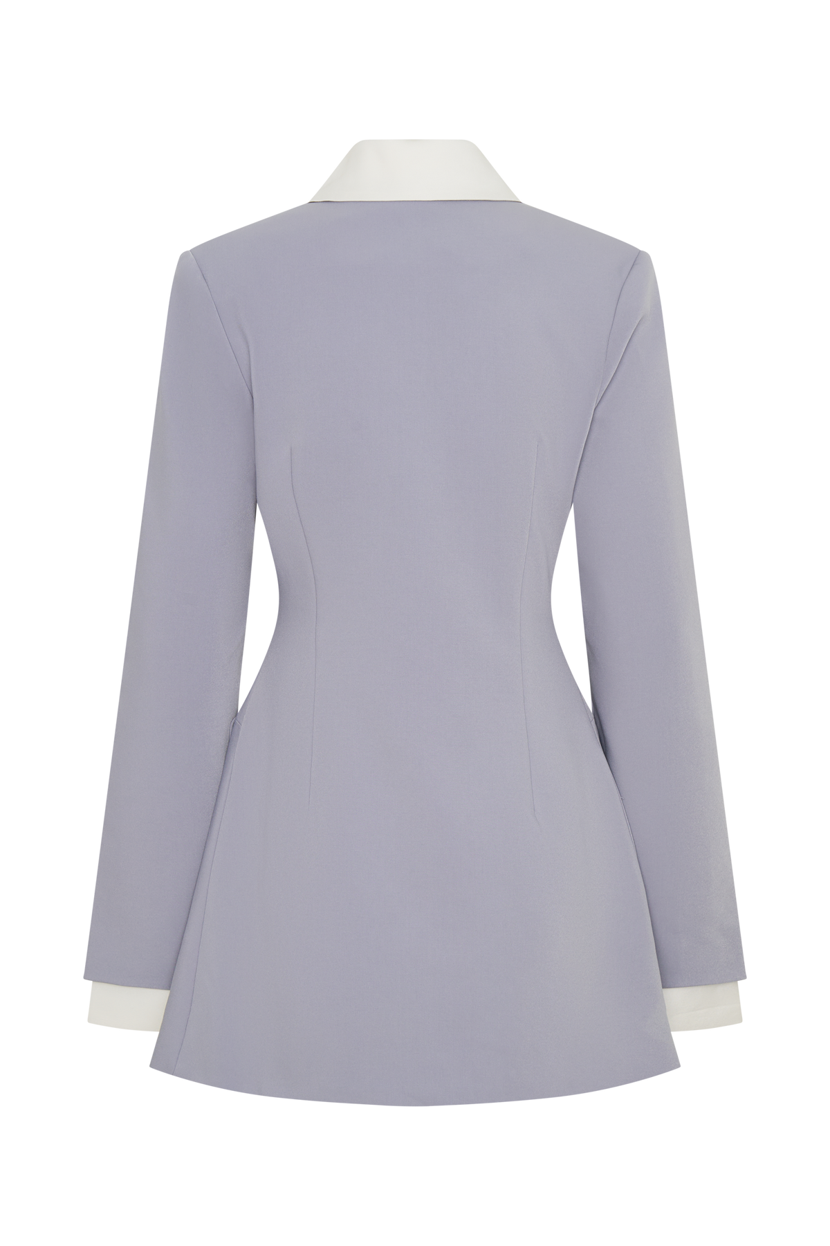 Gretchen Suiting Mini Dress - Grey