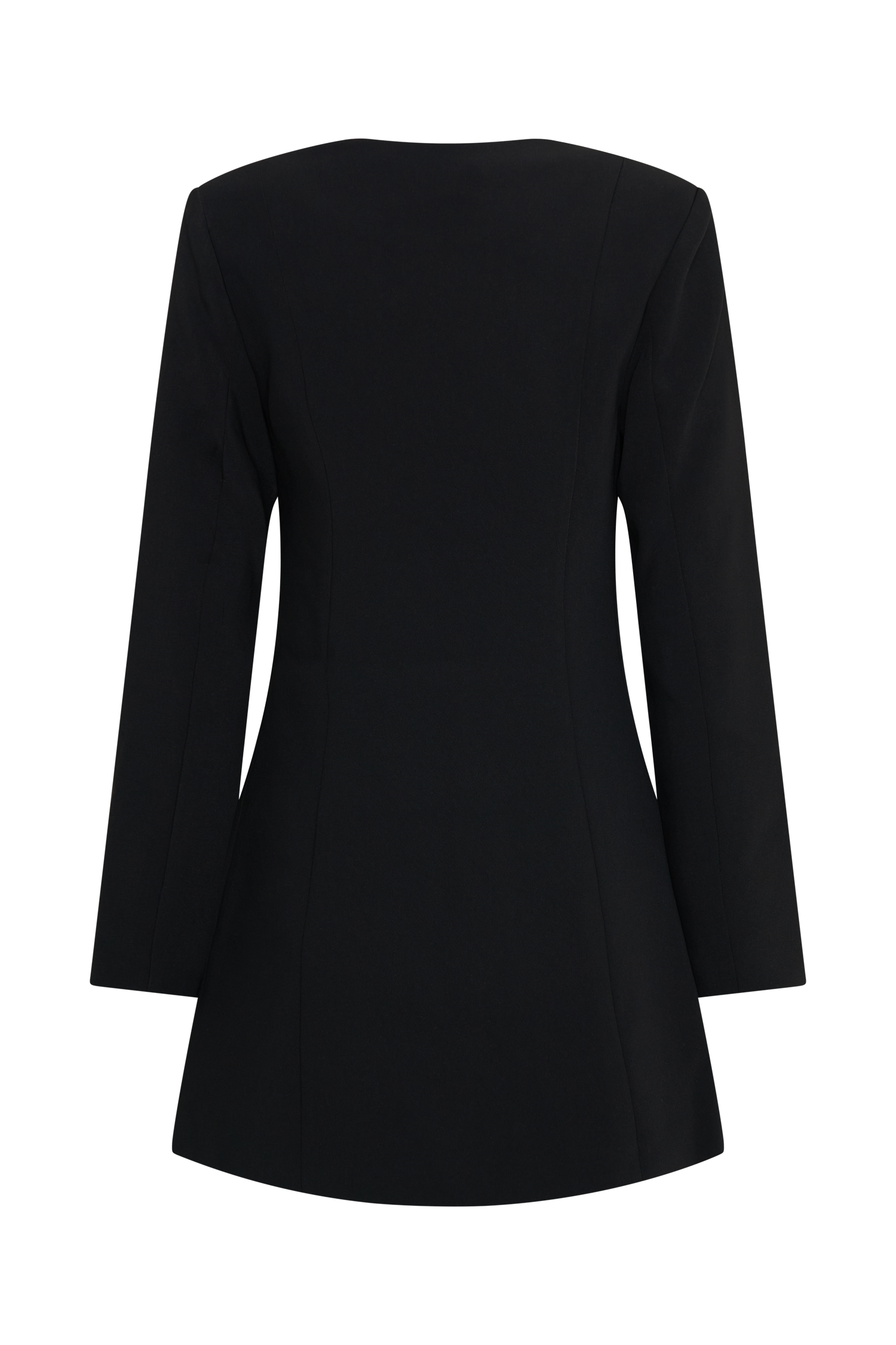 Hurley Long Sleeve Blazer Mini Dress - Black #9