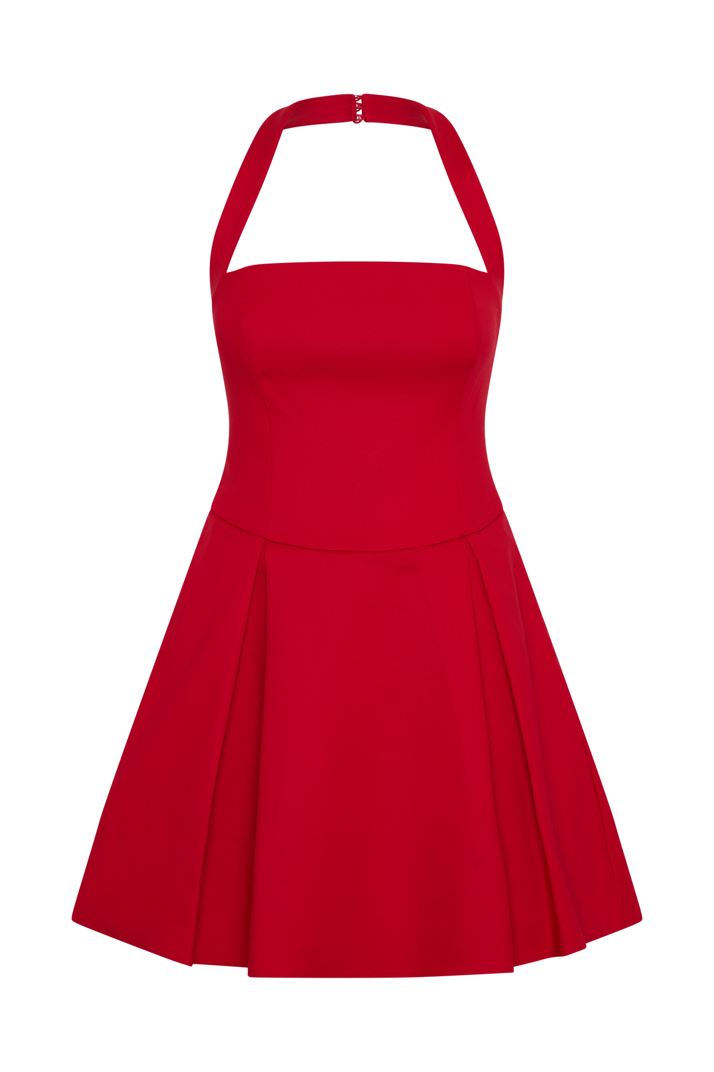 Julia Halter Mini Dress - Red