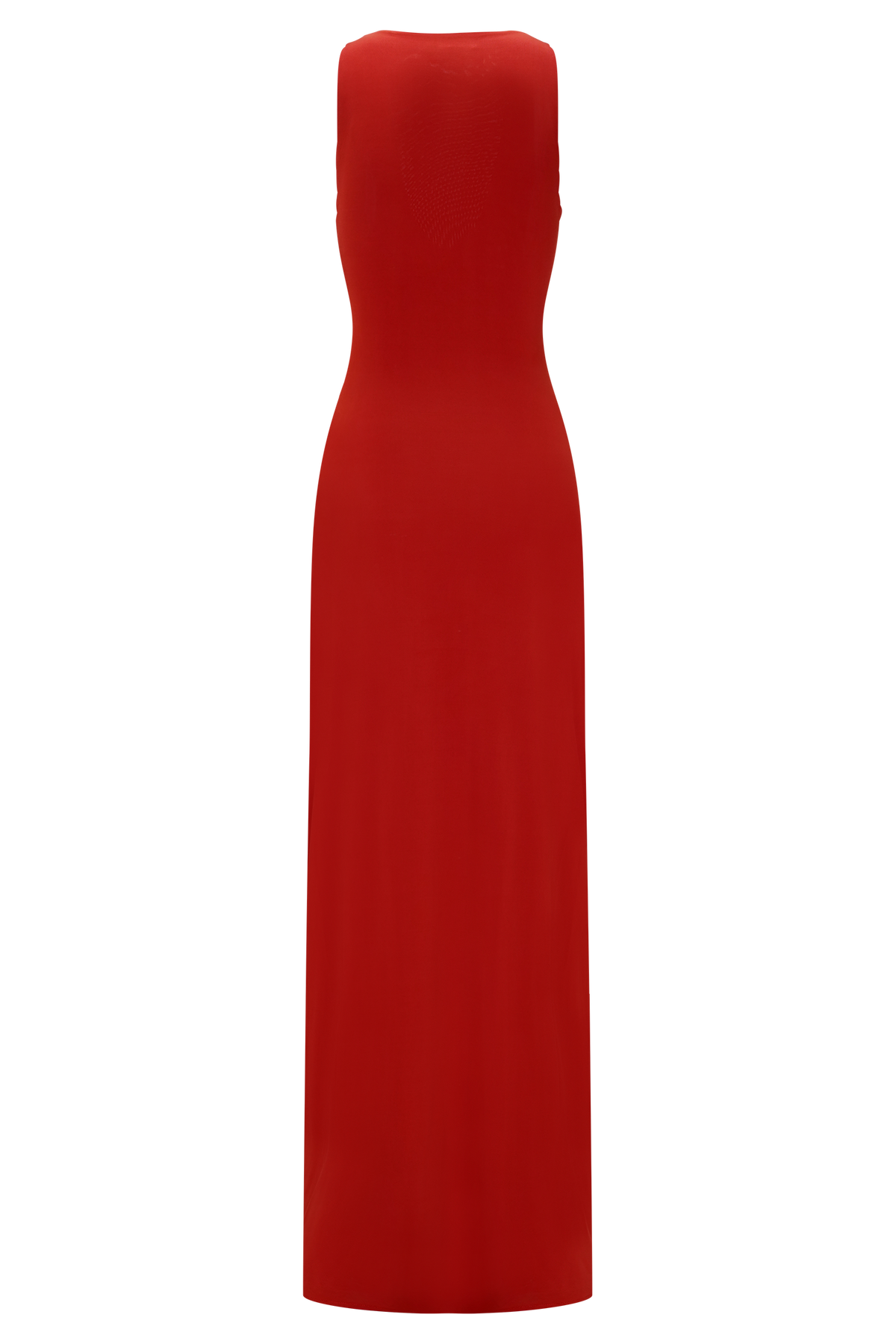 Kaiden Slinky Beaded Maxi Dress - Desert Red
