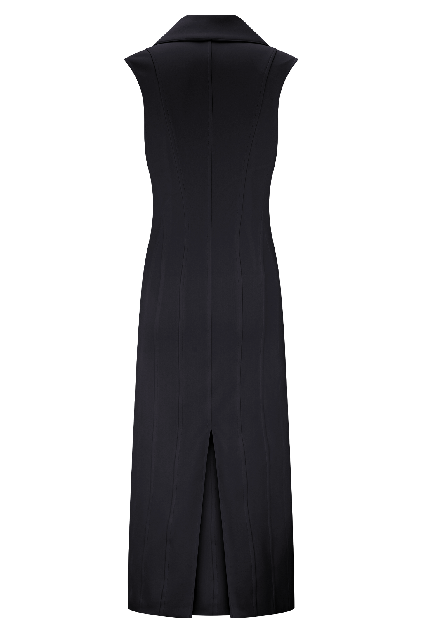 Keagan Sleeveless Midi Dress - Black