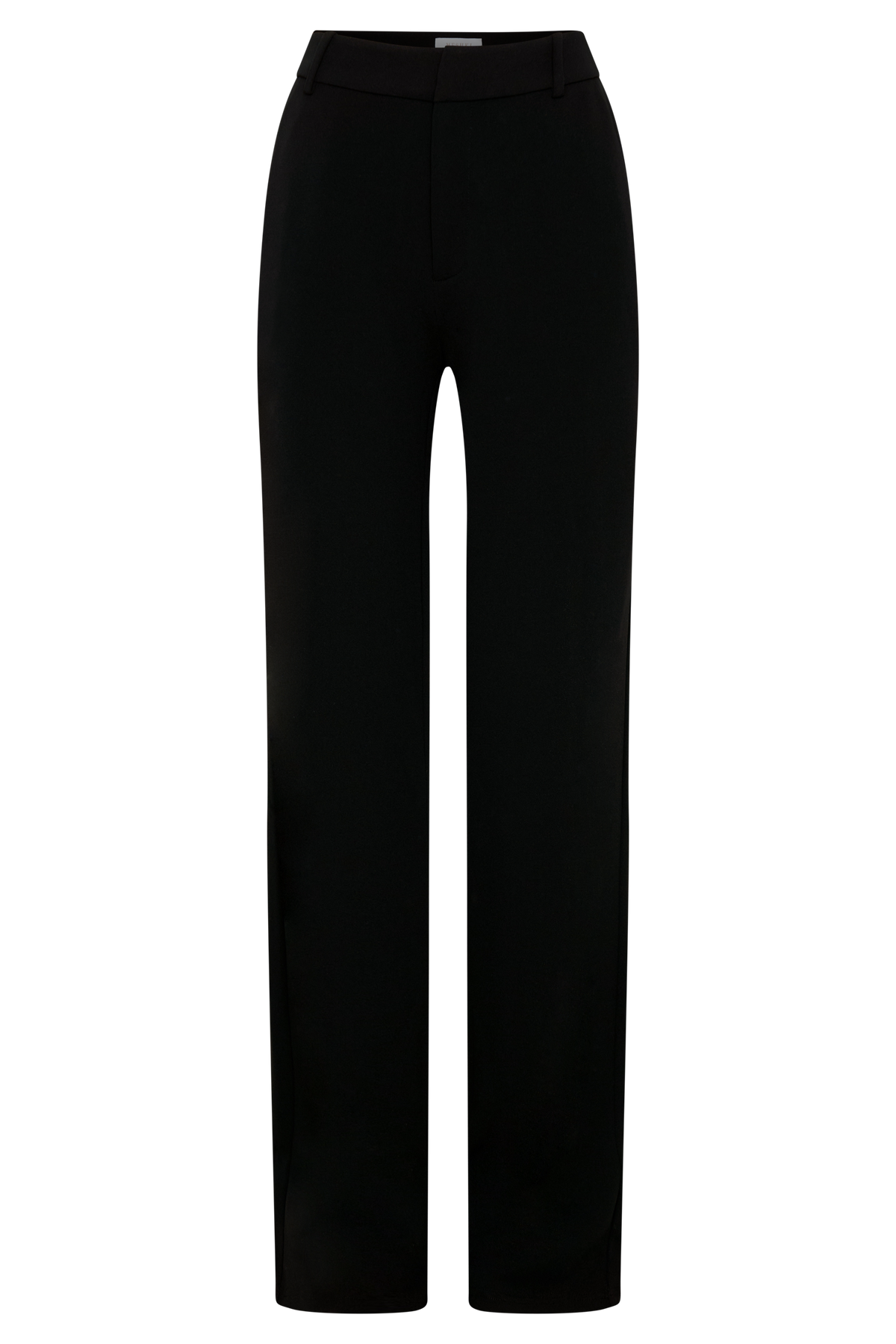 Maude Crepe Straight Leg Pants - Black