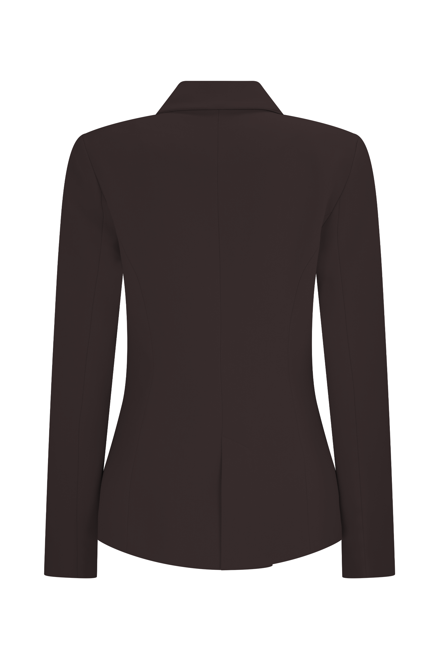 Max Cinched Waist Blazer - Chocolate #9