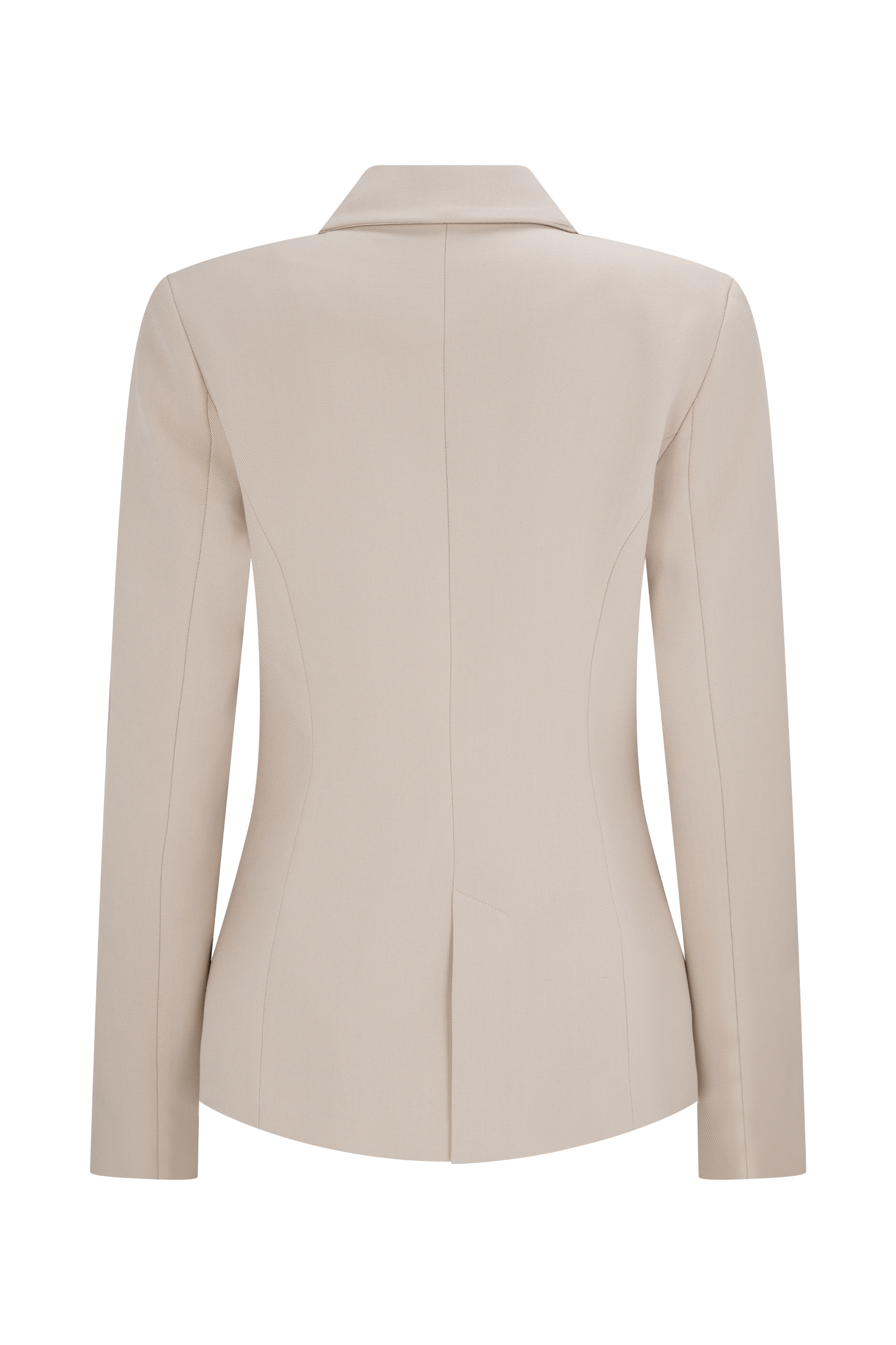 Max Cinched Waist Blazer - Ivory Stone #8