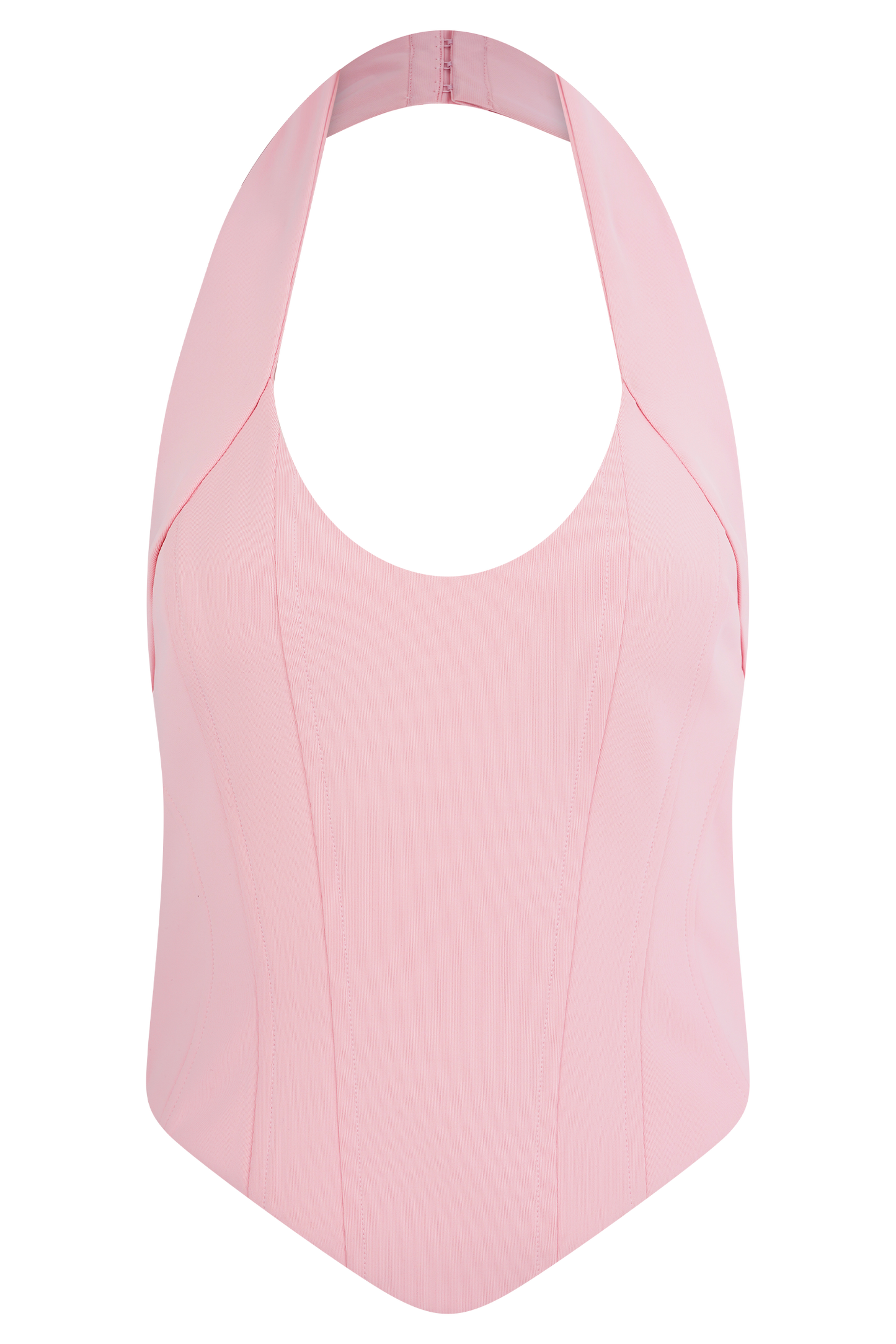 Meadow Corset Halter Top - Candy Pink