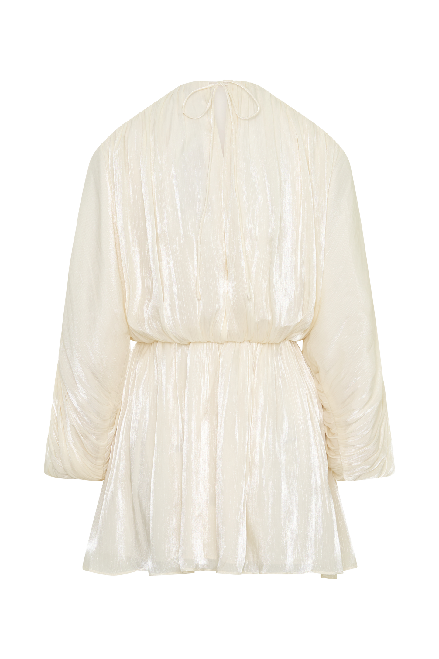 Minna Halter Mini Dress - Opal White