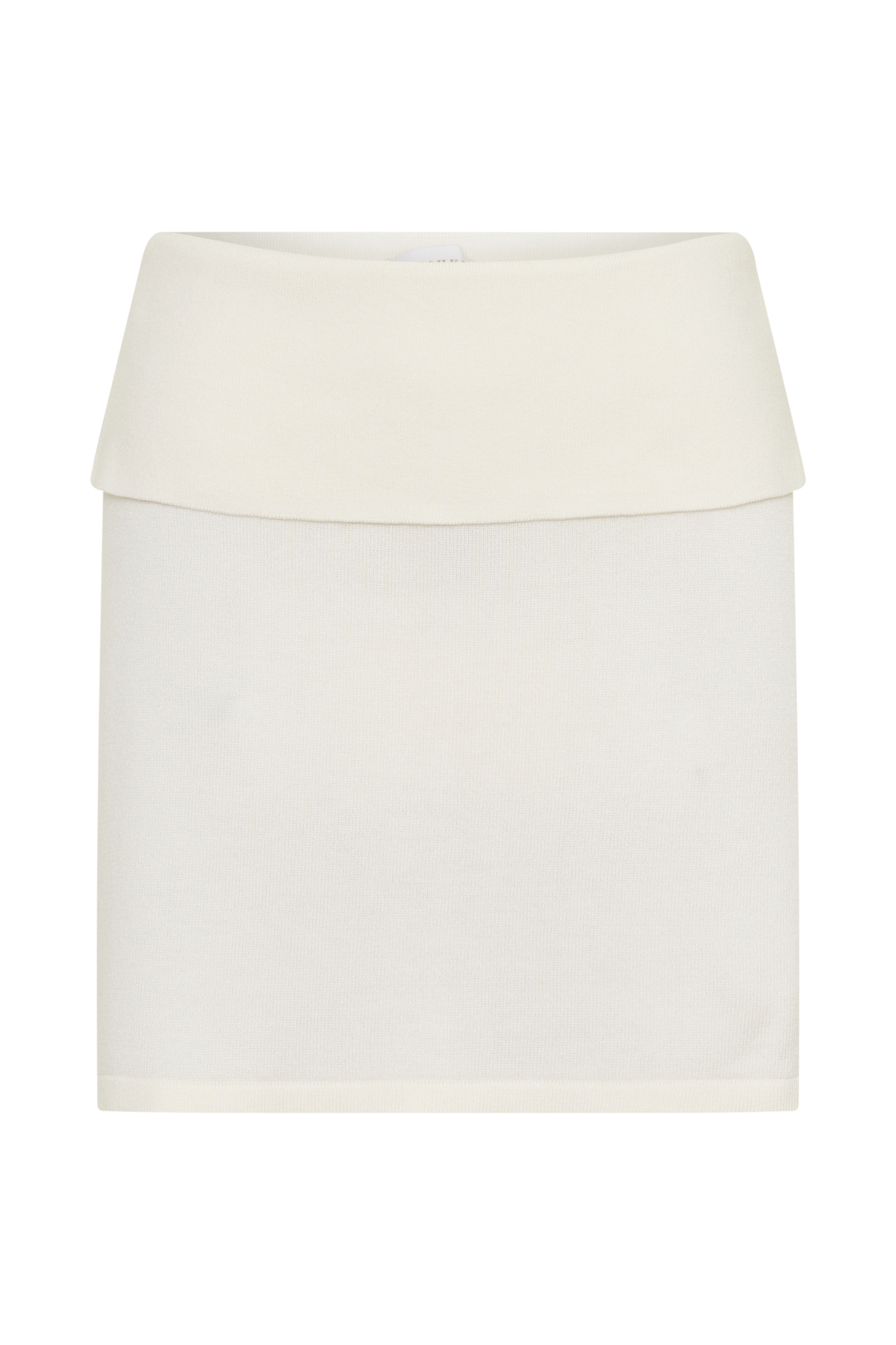 Misty Mid Rise Knit Mini Skirt - Ivory