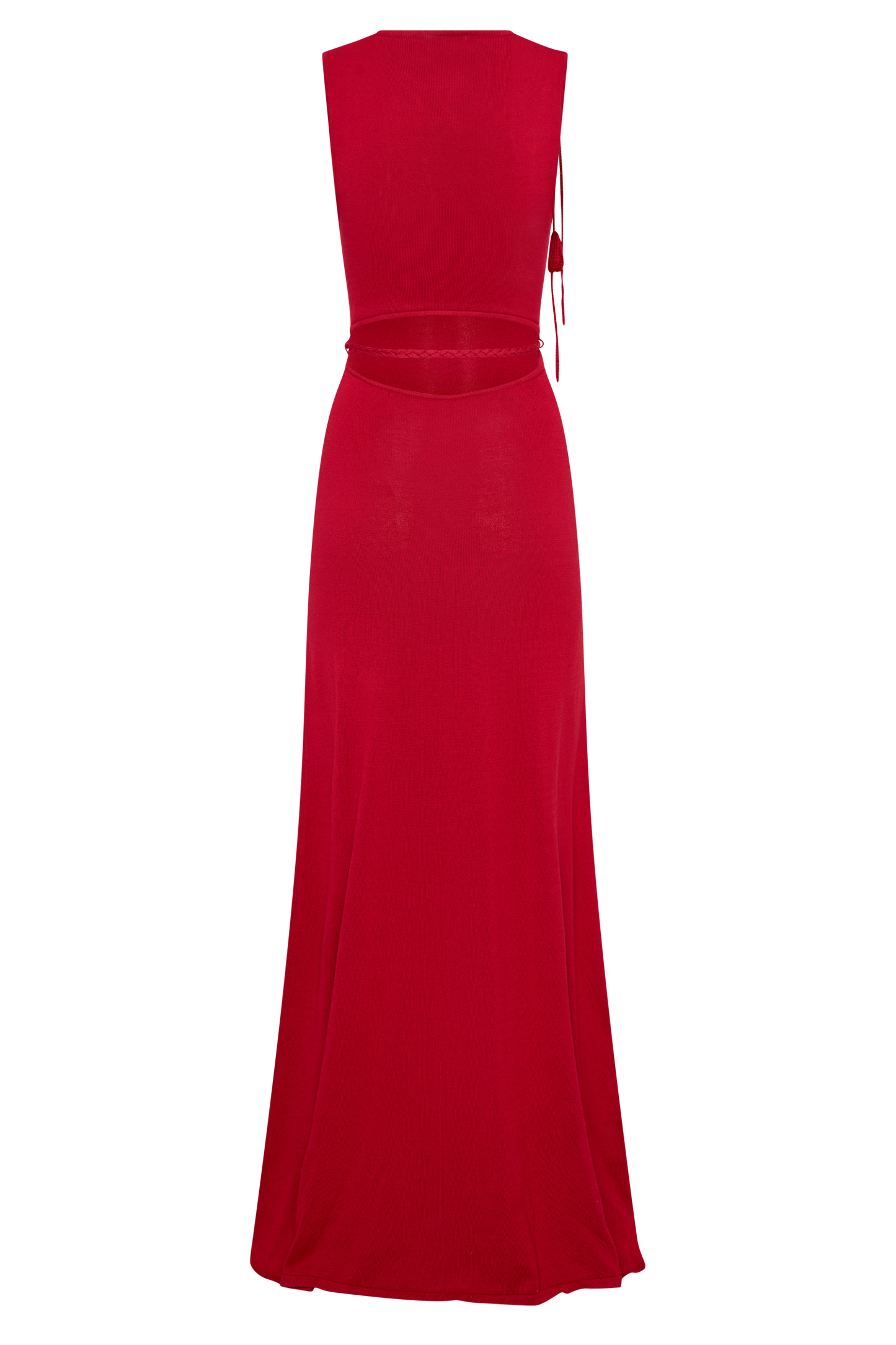 Monay Tulip Maxi Dress - Raspberry