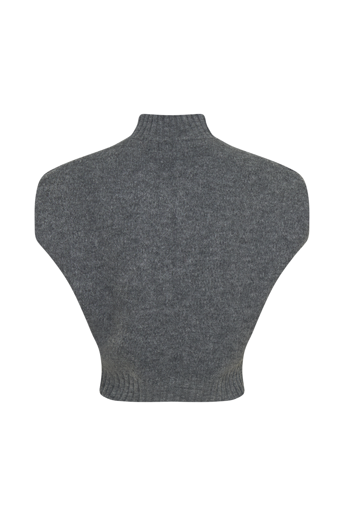 Niko Knit Oversized Top - Charcoal