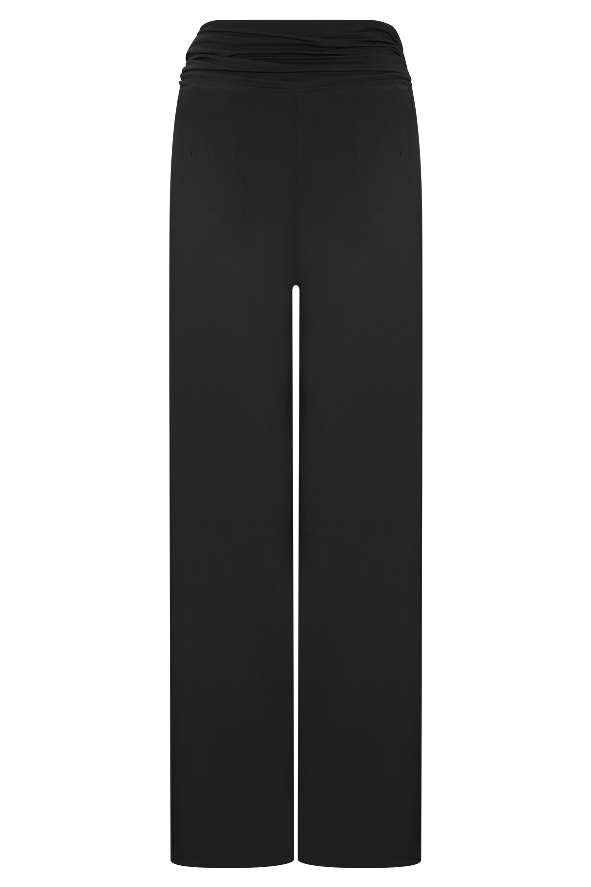 Ramona Modal Straight Leg Pant - Black