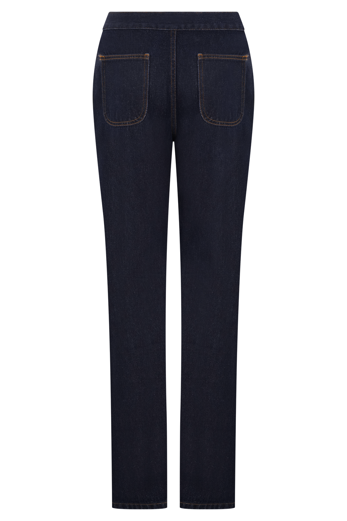 Remington V Front Straight Leg Jeans - Indigo Blue