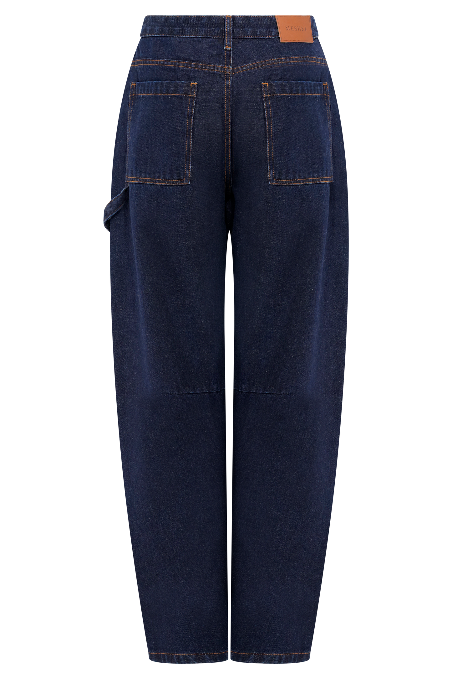 Renata Barrel Denim Jeans - Indigo Blue
