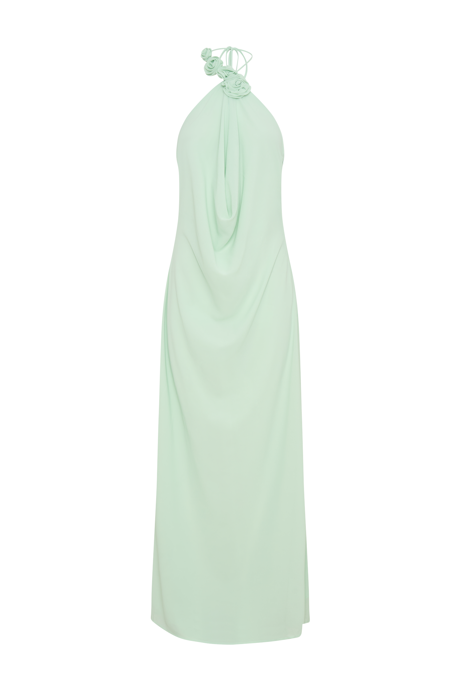 Rosalia Cowl Neck Maxi Dress - Sage #7